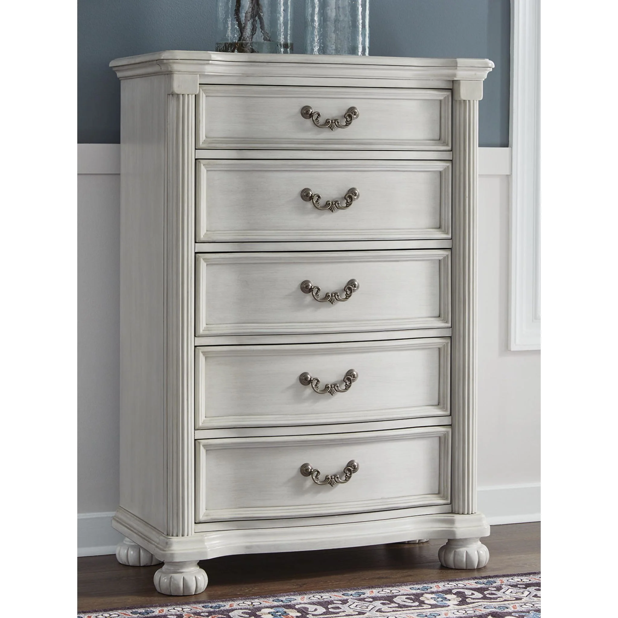 Montelaine Chest - Antique White - Image 2