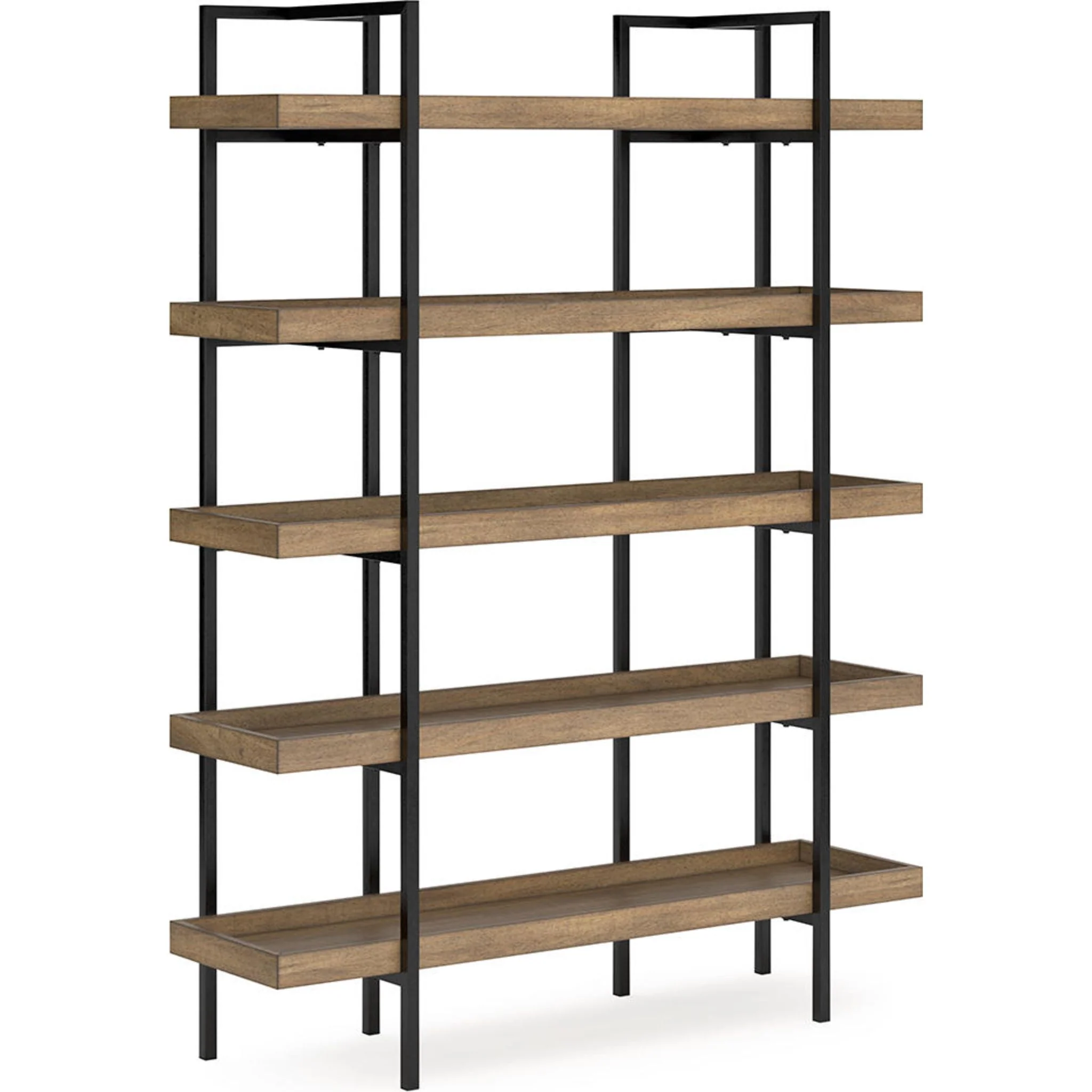 Montia Bookcase - Light Brown - Image 4