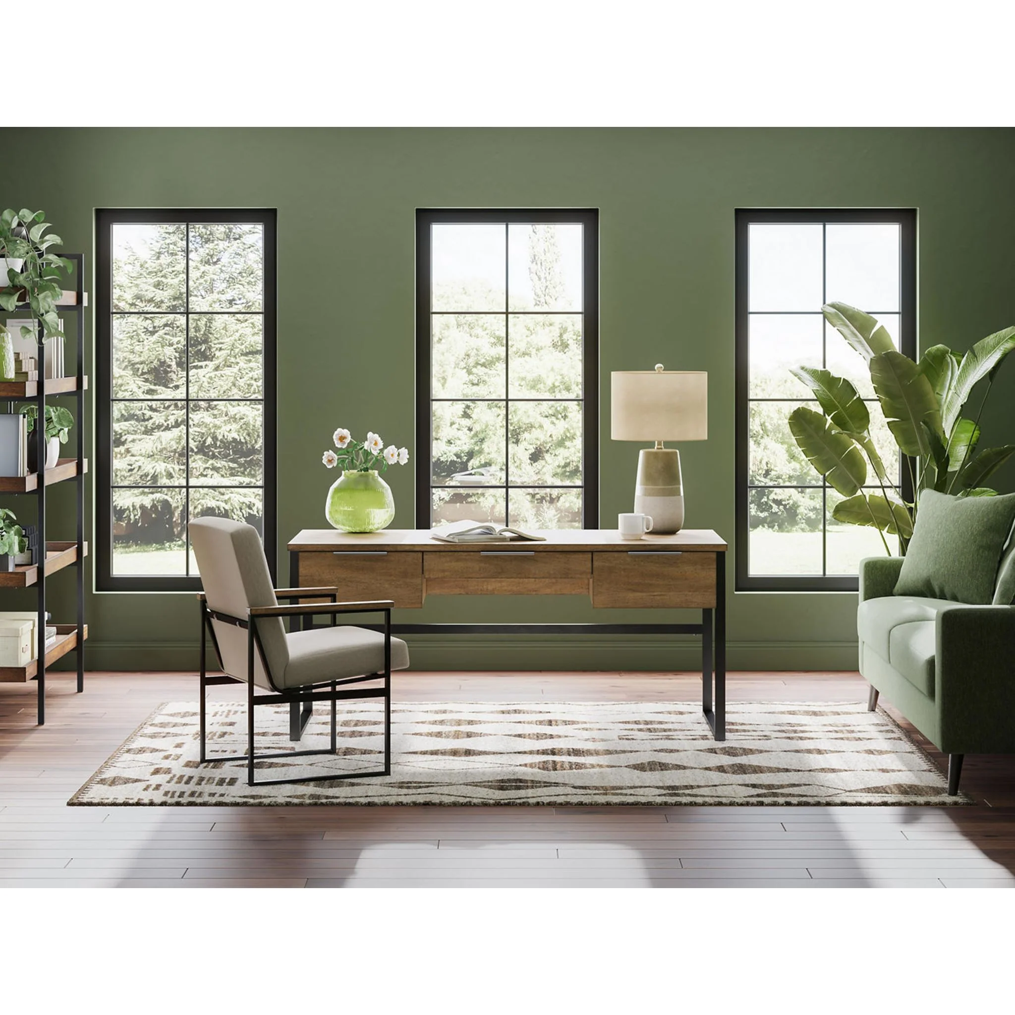 Montia Desk - Light Brown - Image 3