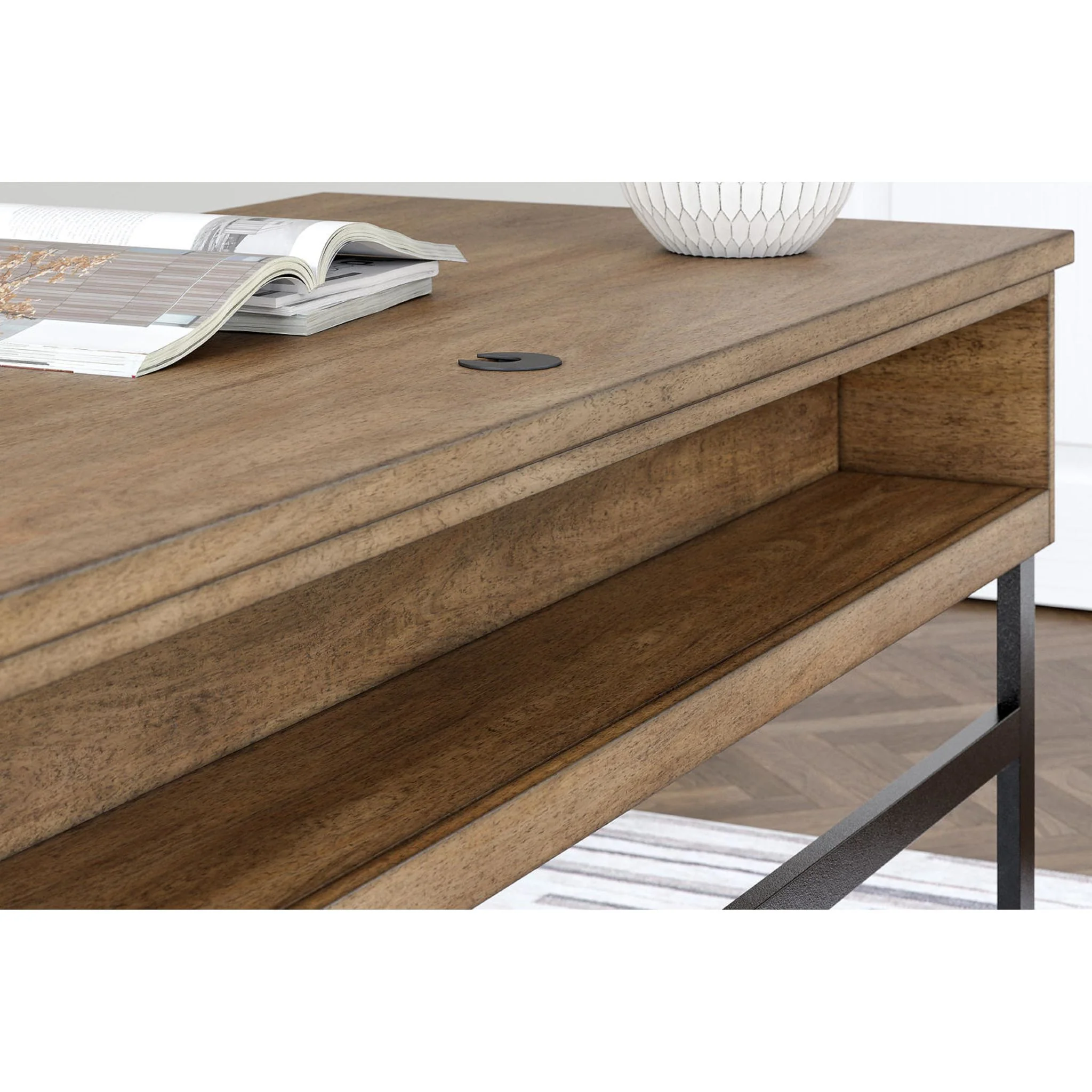Montia Desk - Light Brown - Image 8
