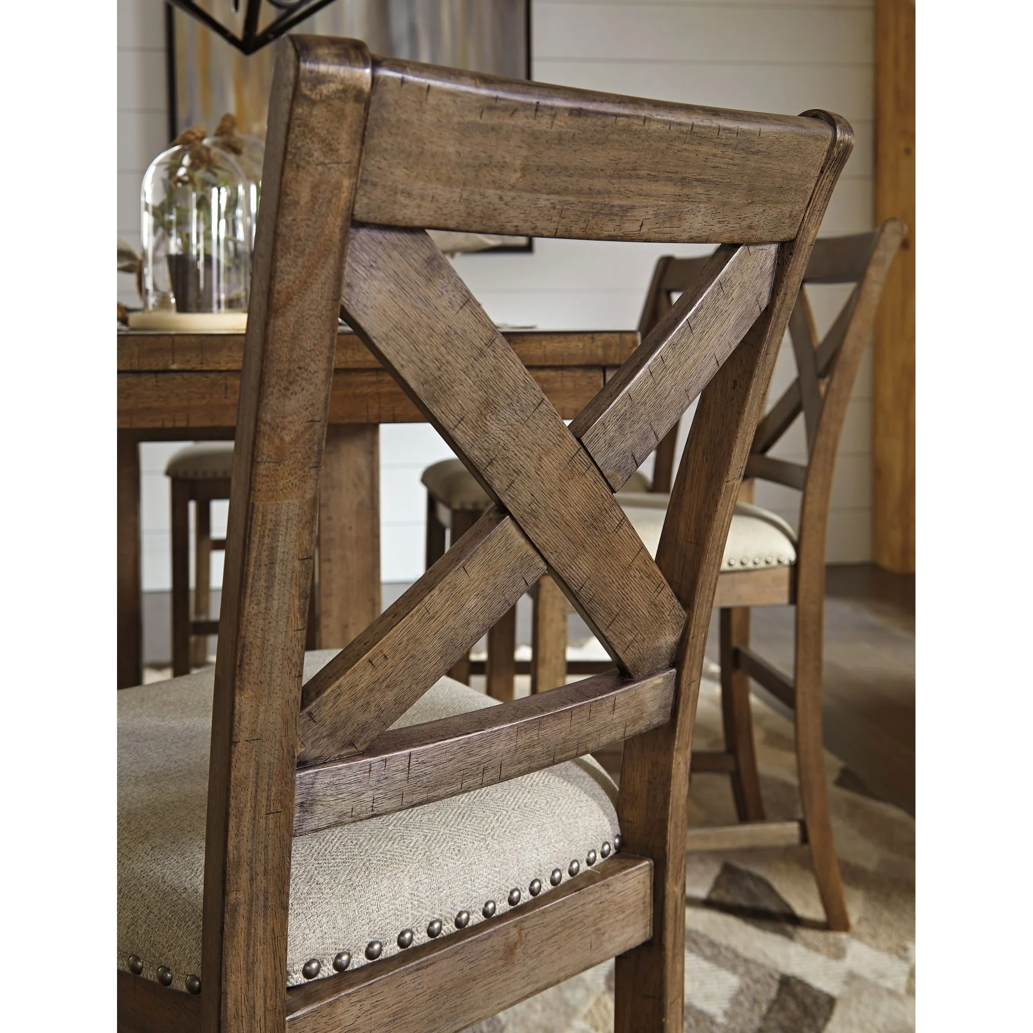 Moriville Counter Height Stool - Beige - (D631-124) - Image 13