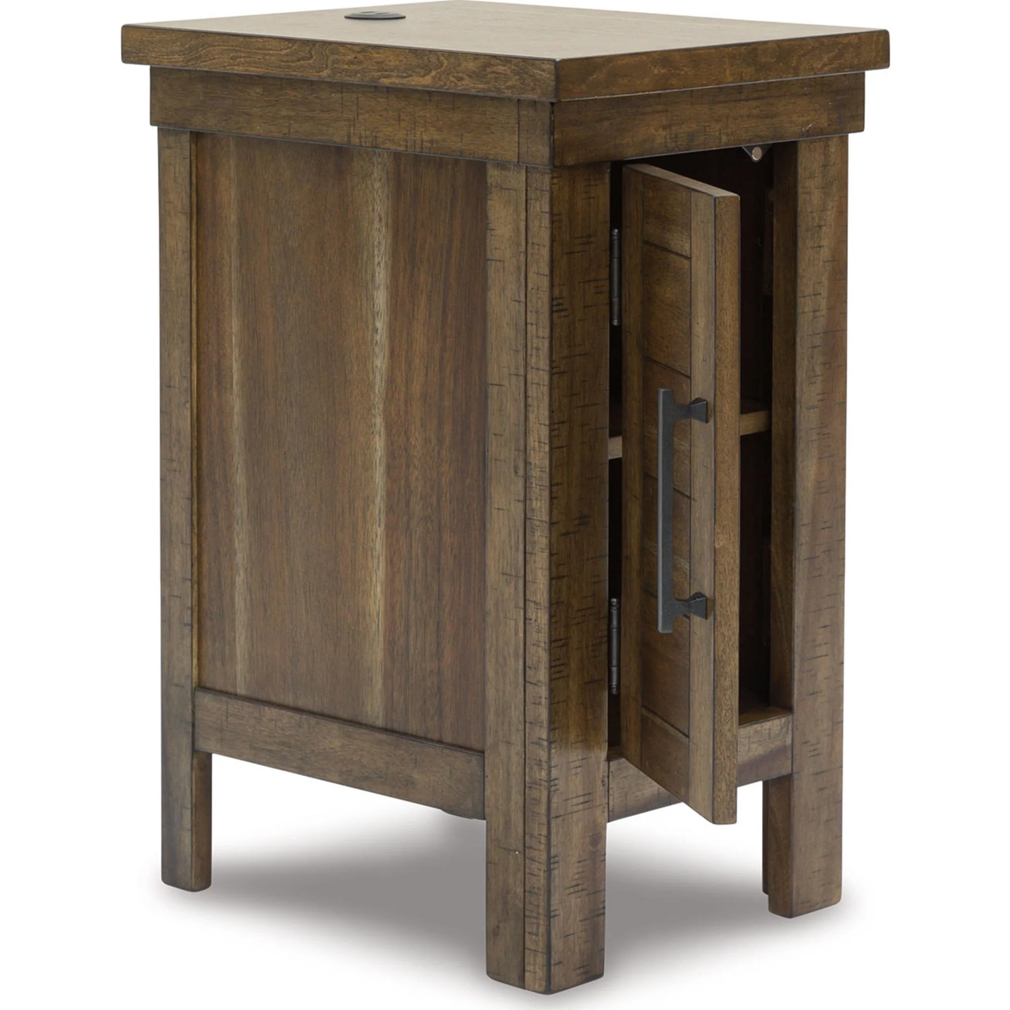 Moriville Chair Side End Table - Grayish Brown - Image 3