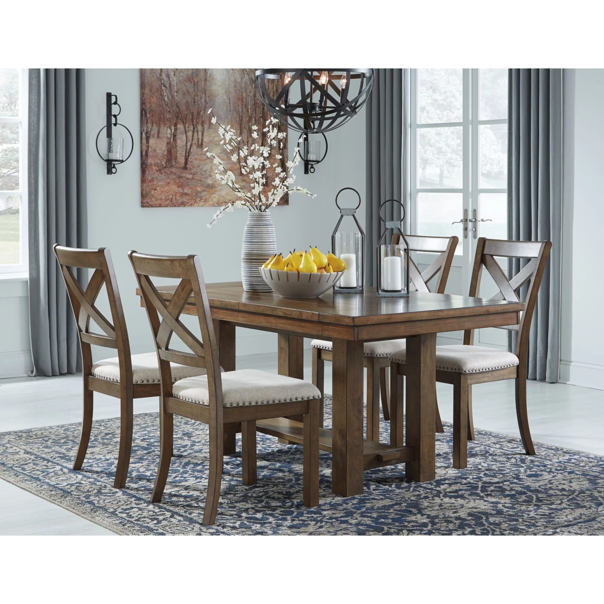 Moriville Dining Extension Table - Grayish Brown - (D631-45) - Image 3