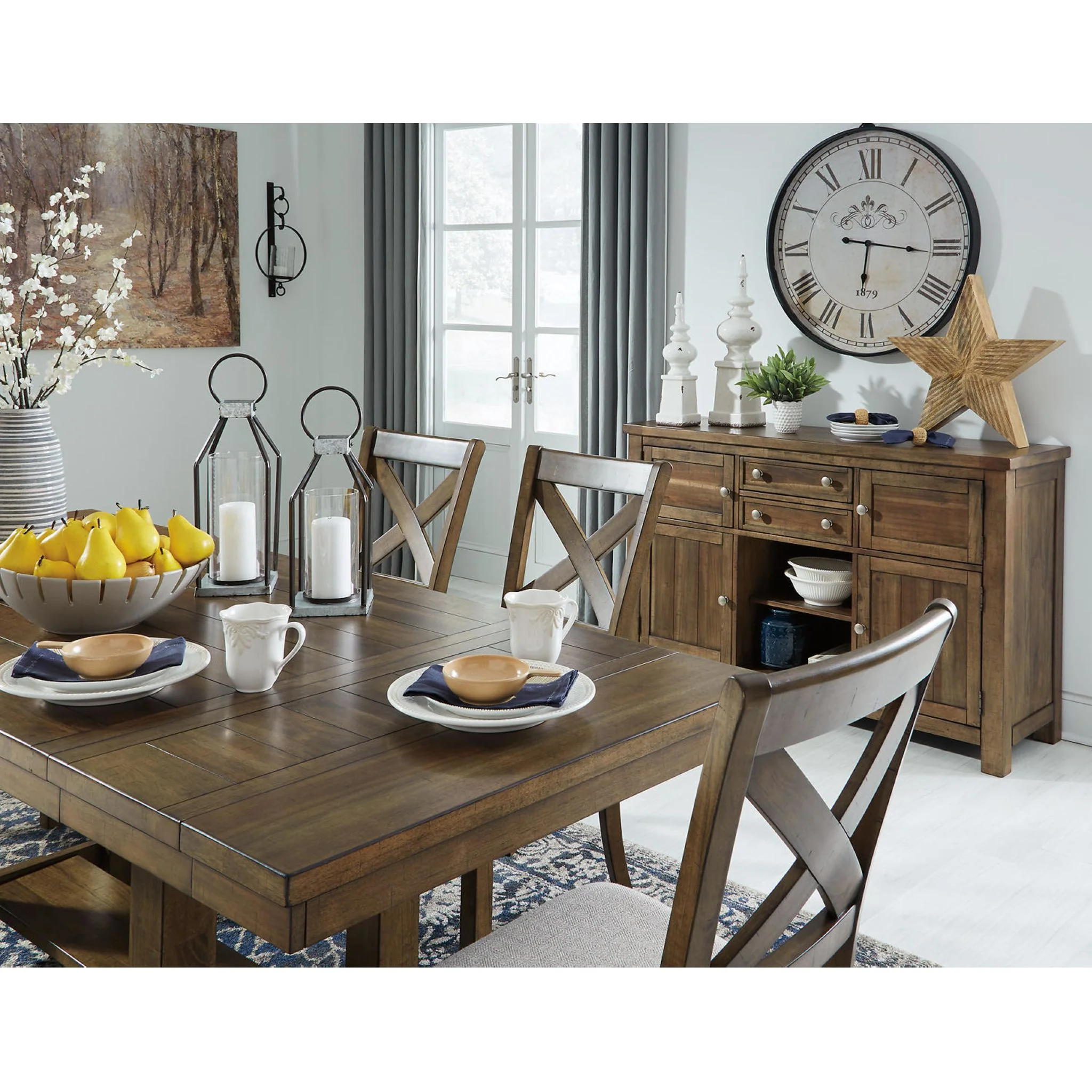 Moriville Dining Extension Table - Grayish Brown - (D631-45) - Image 35