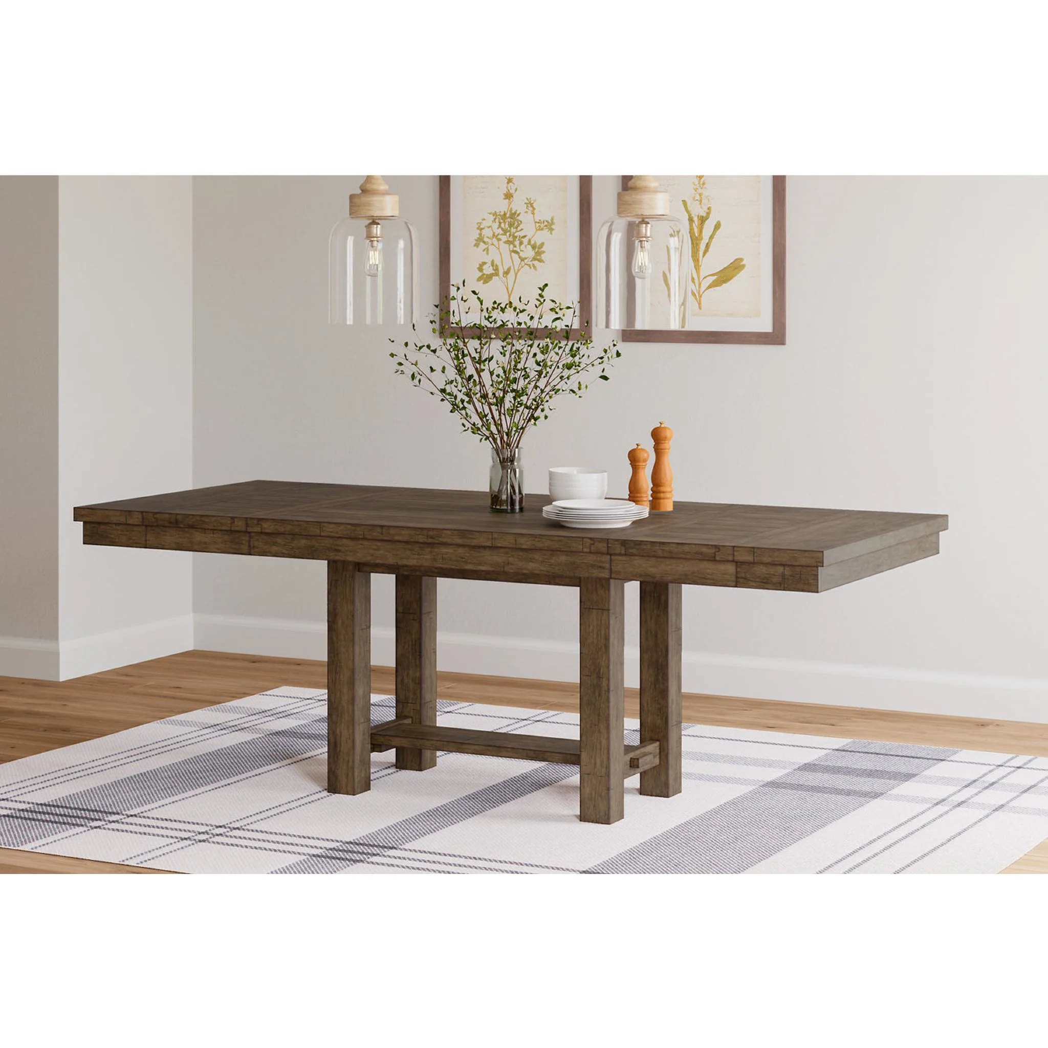 Moriville Dining Extension Table - Grayish Brown - (D631-45) - Image 40