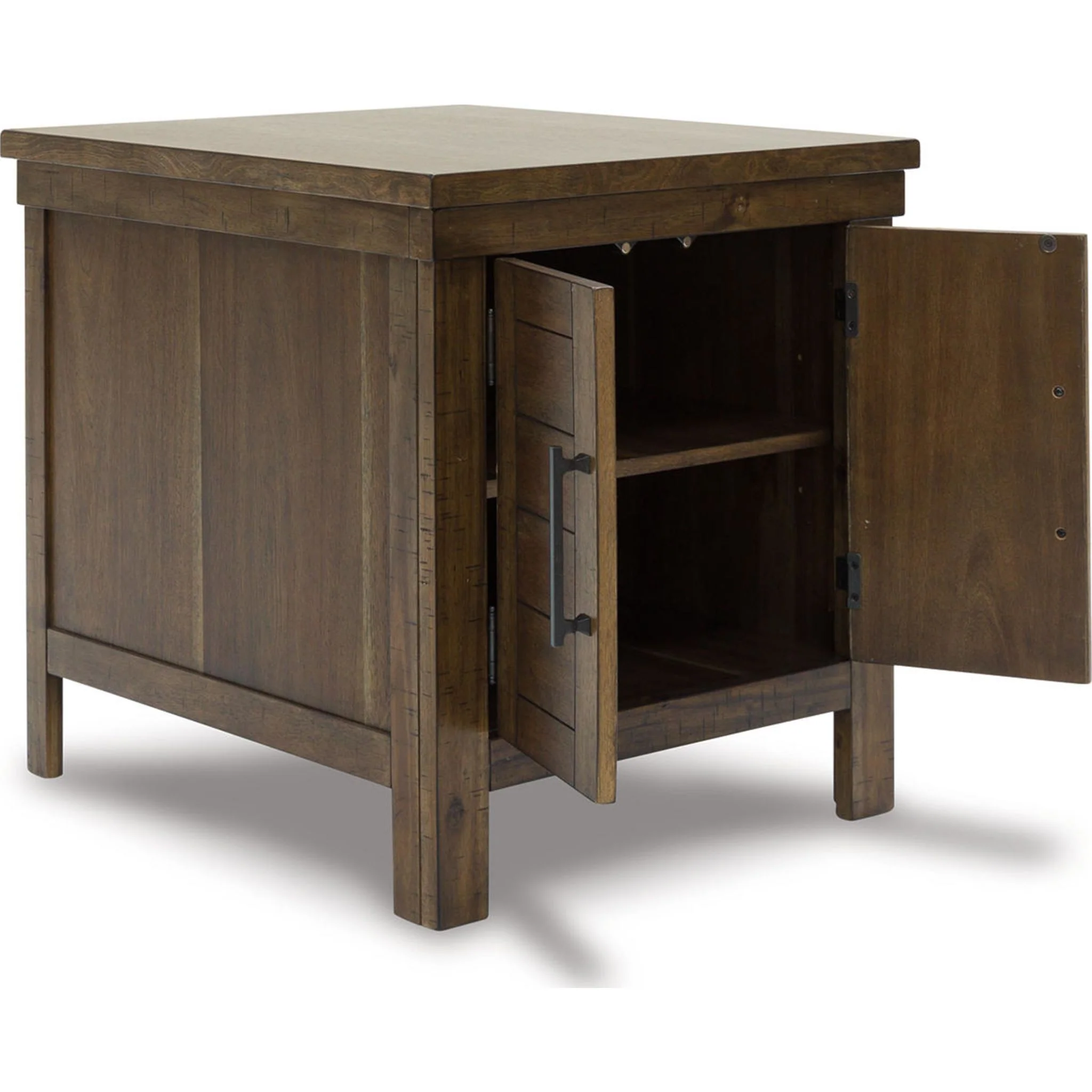 Moriville End Table - Grayish Brown - Image 2