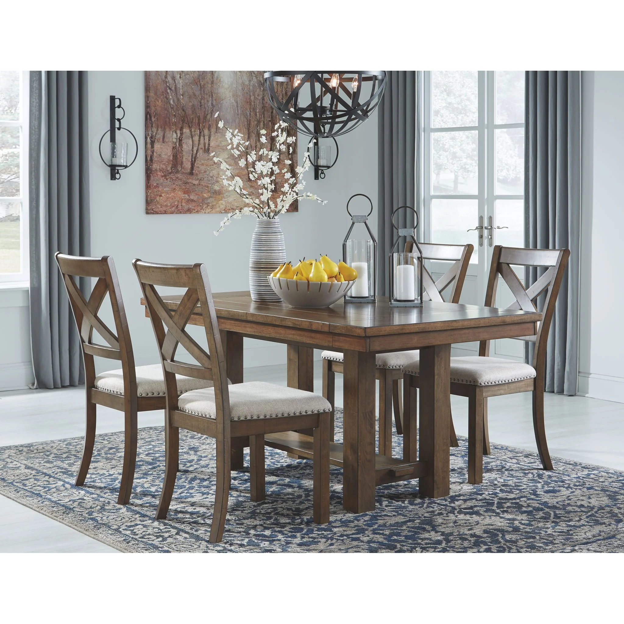 Moriville Side Chair - Beige - (D631-01) - Image 6