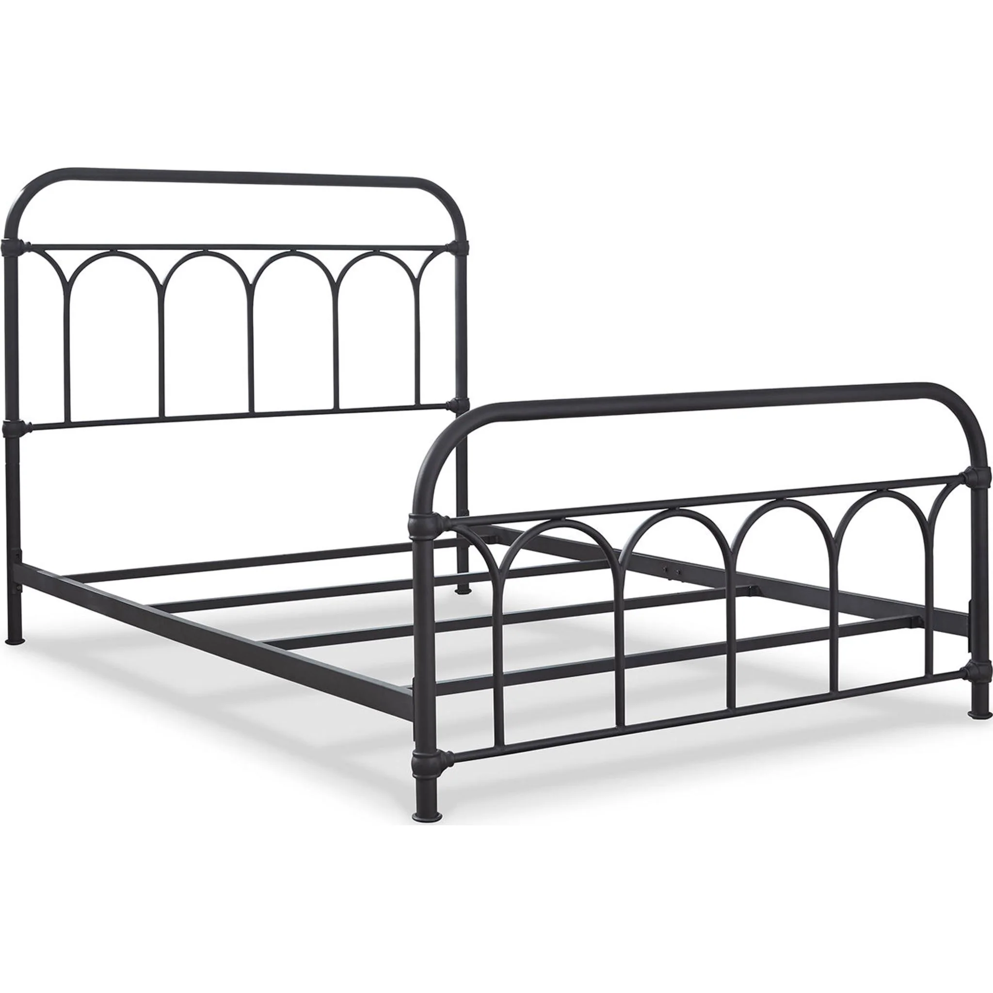Nashburg Metal Bed - Black - Image 21