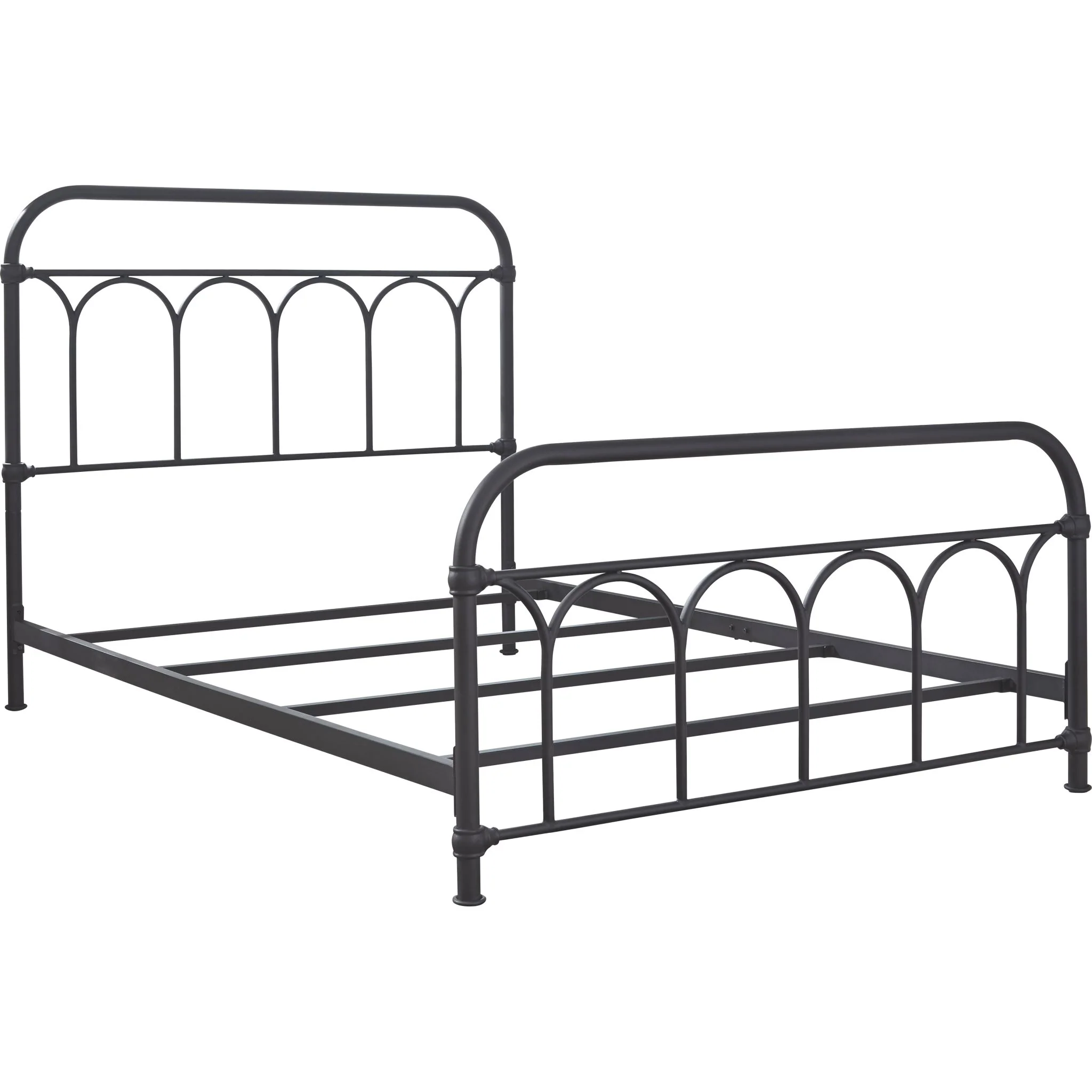 Nashburg Metal Bed - Black - Image 31