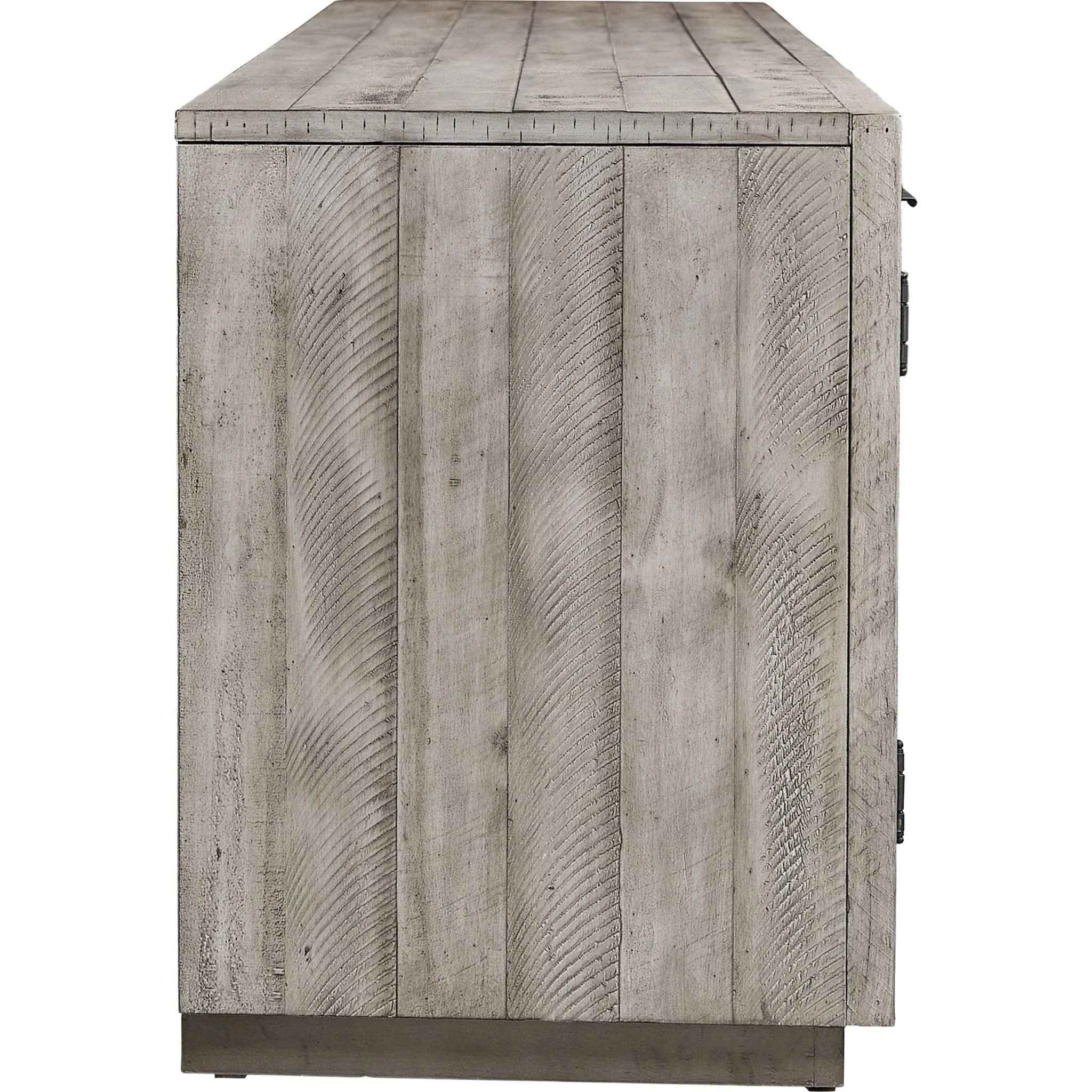 Naydell TV Stand - Gray - Image 5