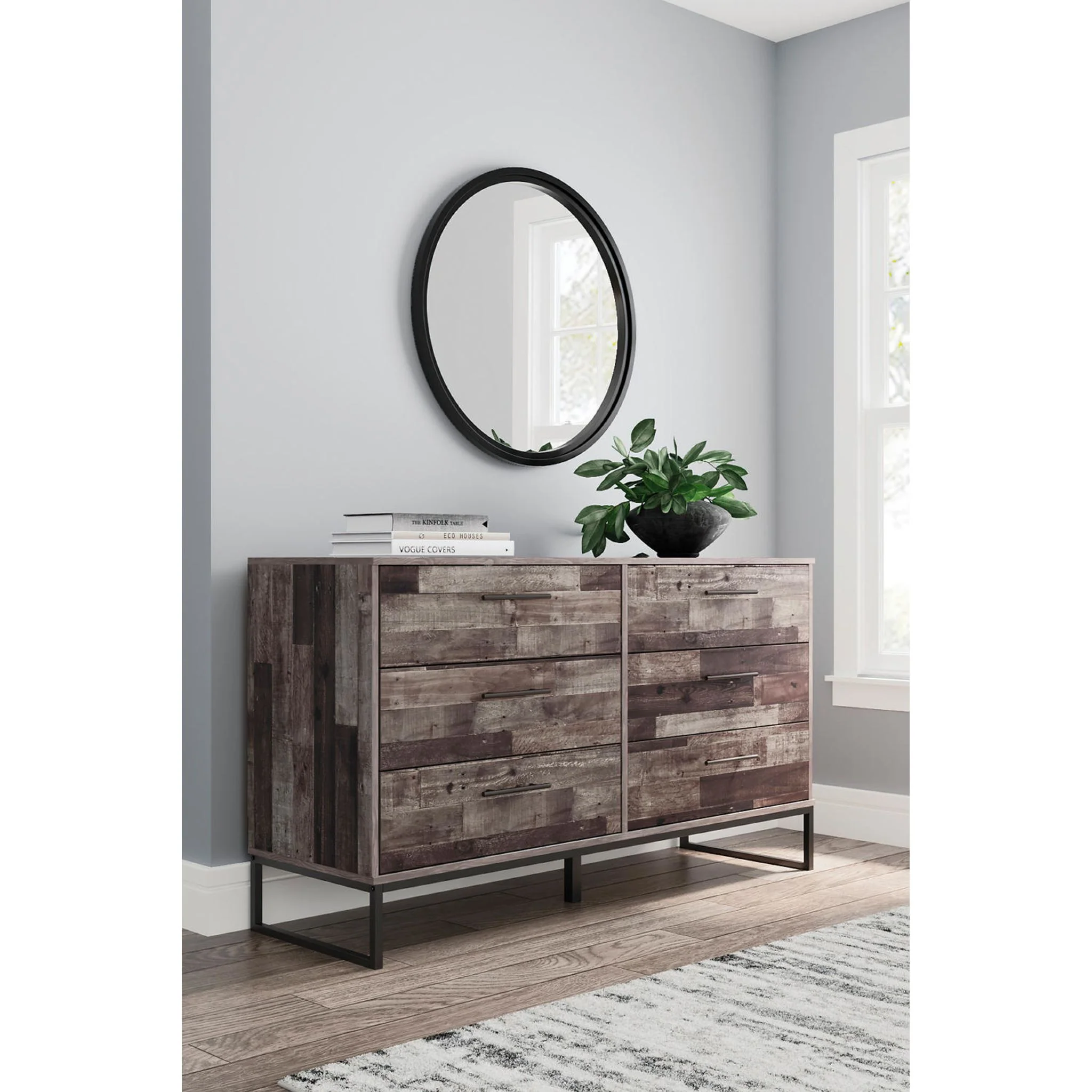 Neilsville Dresser - Multi Gray - Image 11