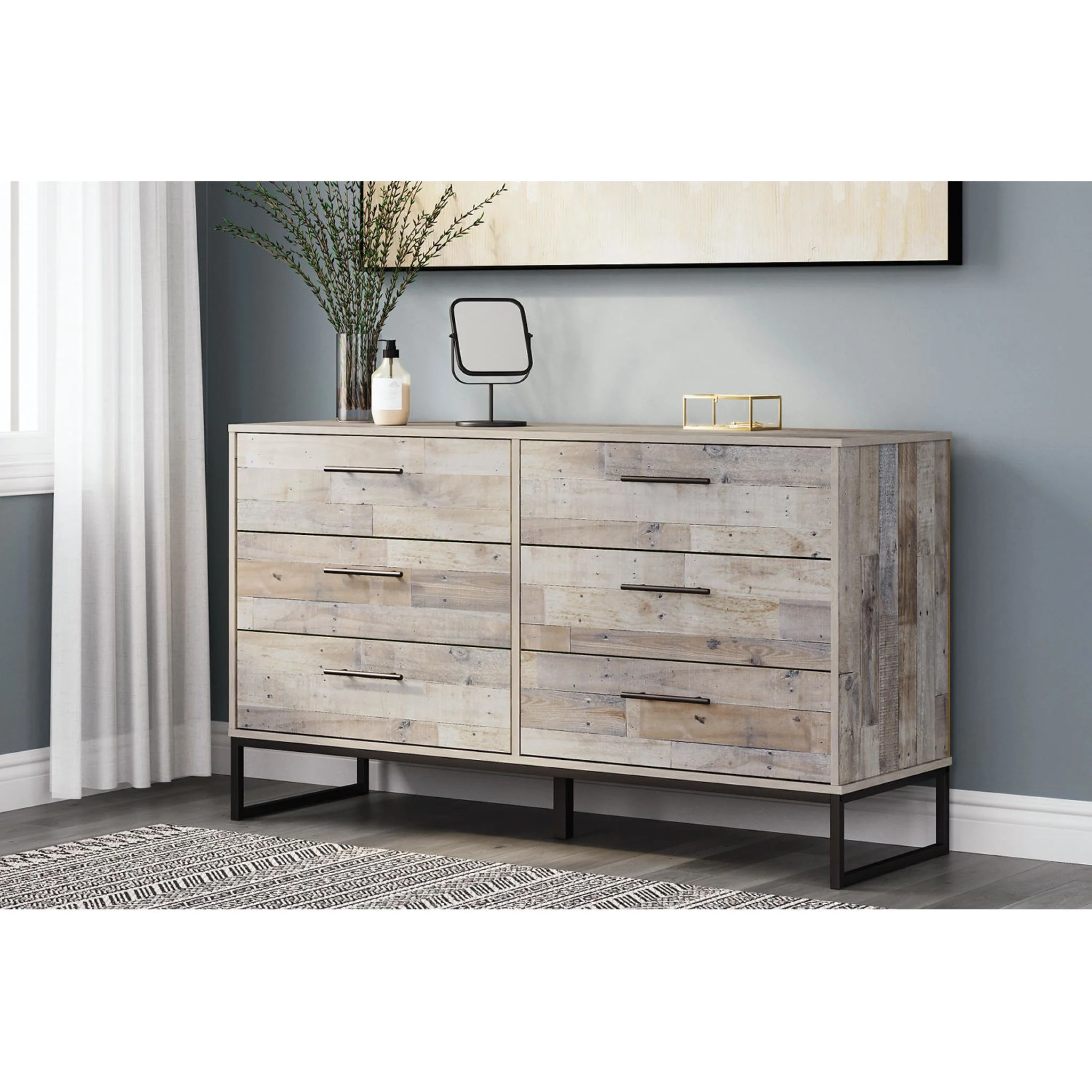 Neilsville Dresser - Whitewash - Image 10