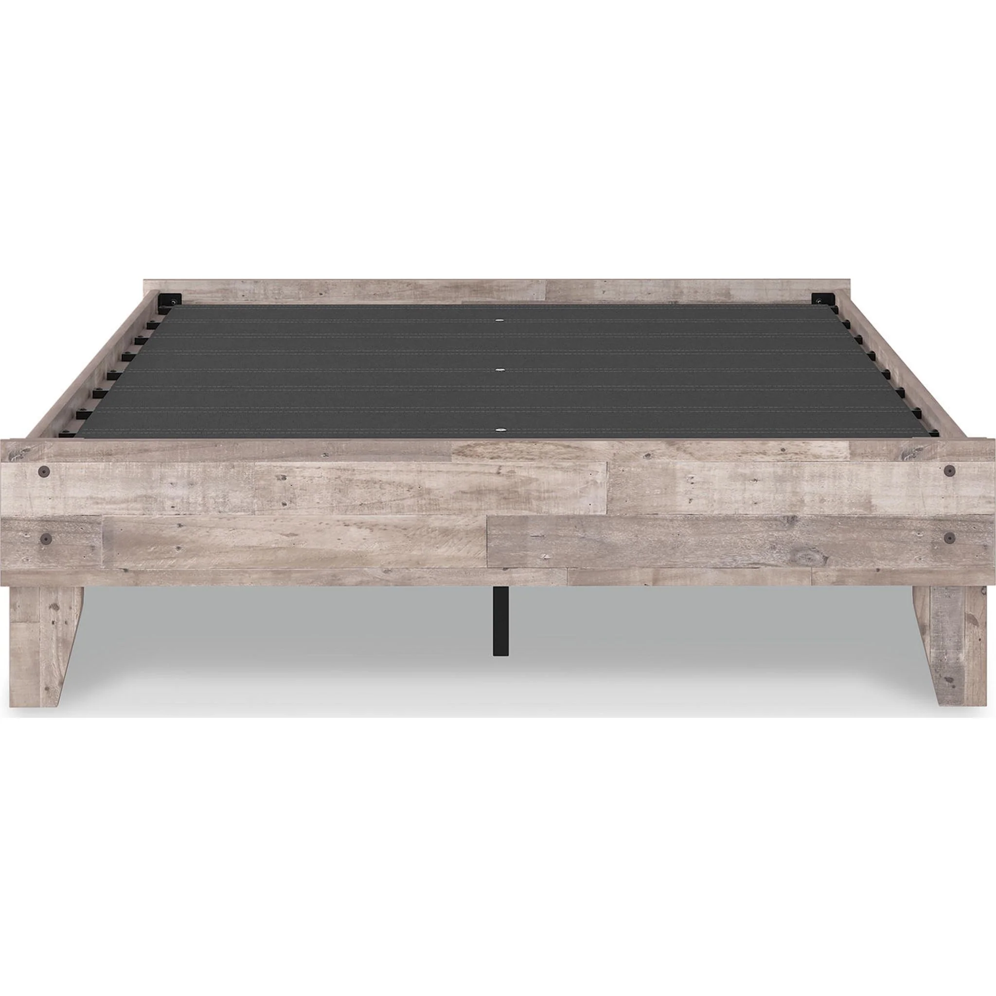 Neilsville Full Platform Bed - Whitewash - Image 2