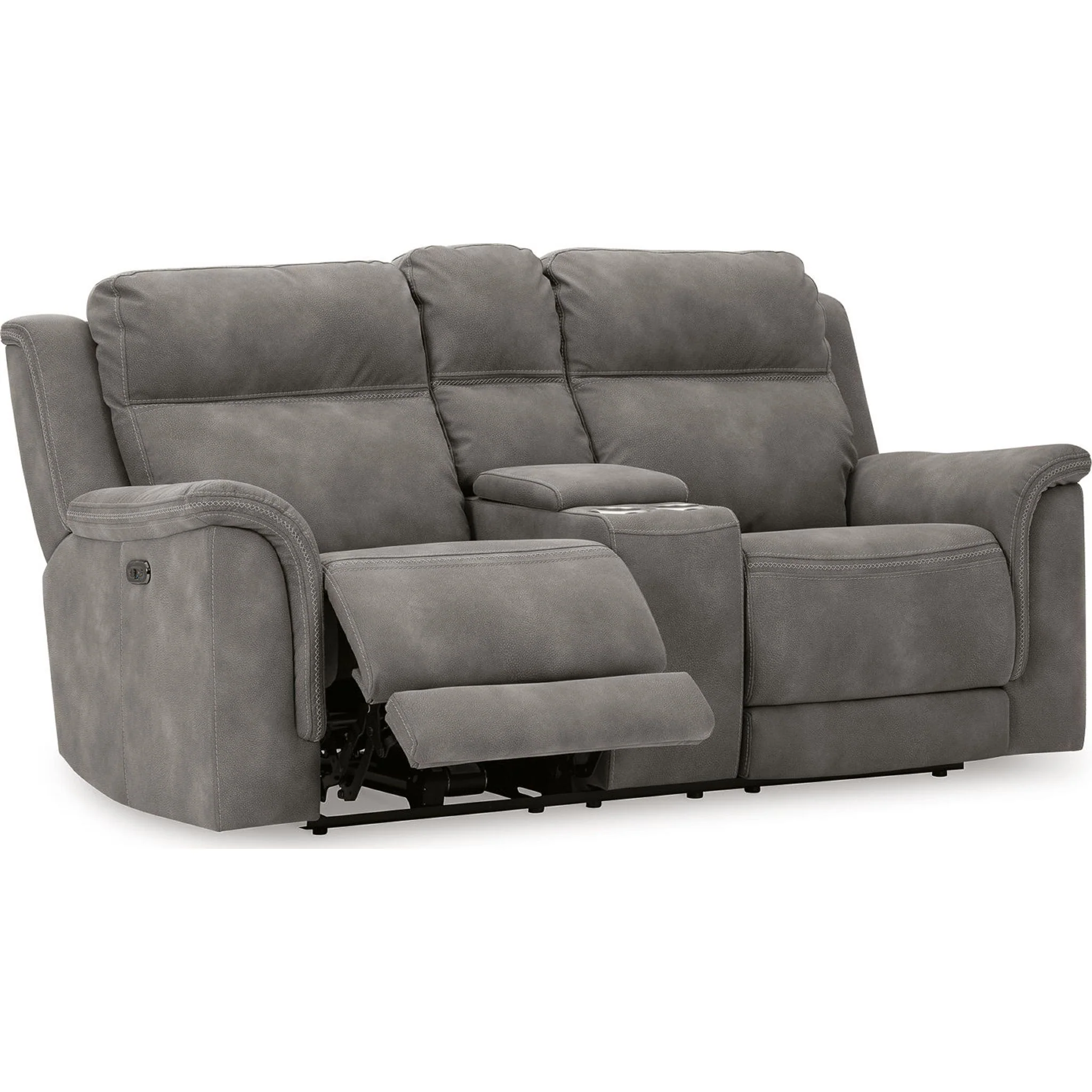 Next-Gen Power Reclining Loveseat with Console - Slate - Image 14