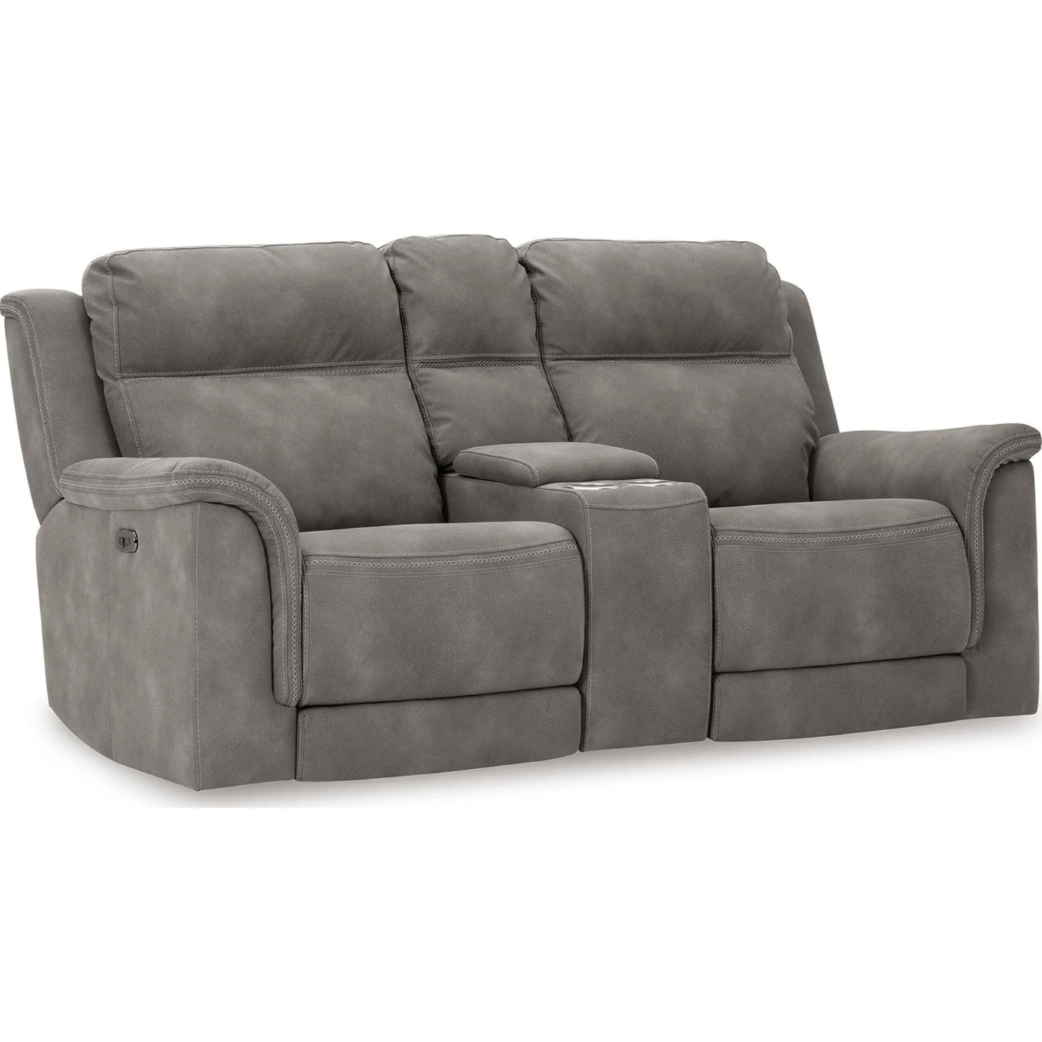 Next-Gen Power Reclining Loveseat with Console - Slate - Image 20