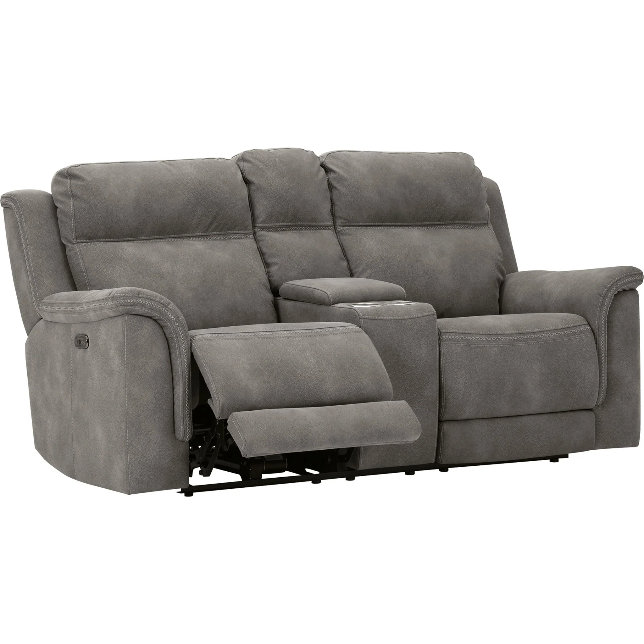 Next-Gen Power Reclining Loveseat with Console - Slate - Image 3