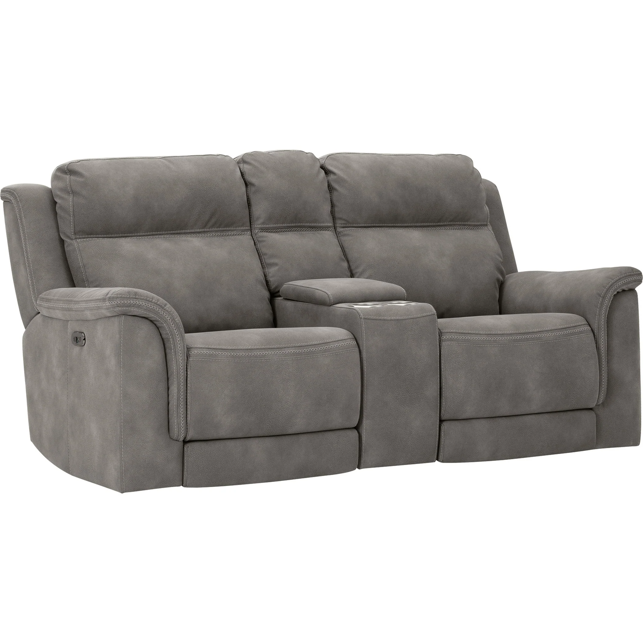 Next-Gen Power Reclining Loveseat with Console - Slate - Image 5