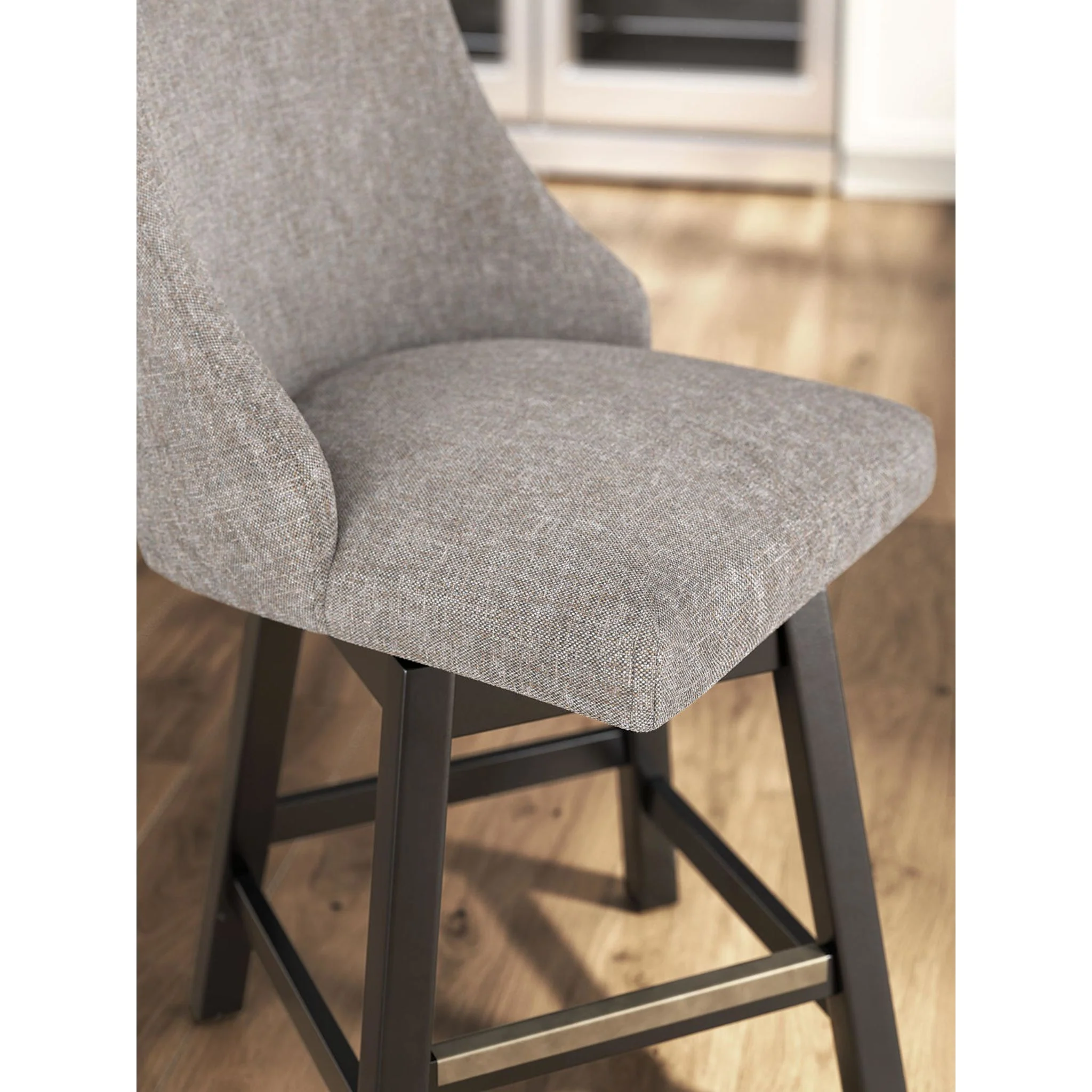 Neymorton Counter Height Stool - Dark Grayish Brown - (D618-224) - Image 7