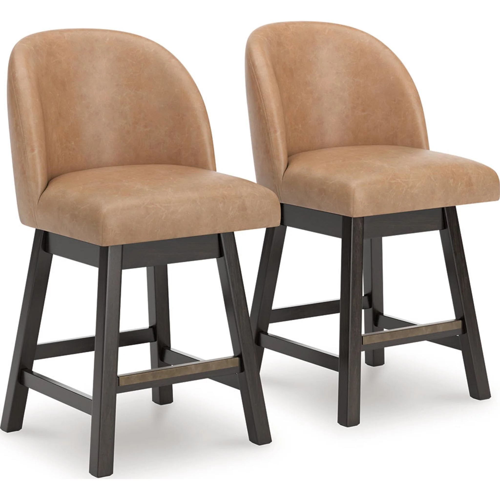 Neymorton Counter Height Stool - Dark Grayish Brown - (D618-324) - Image 3