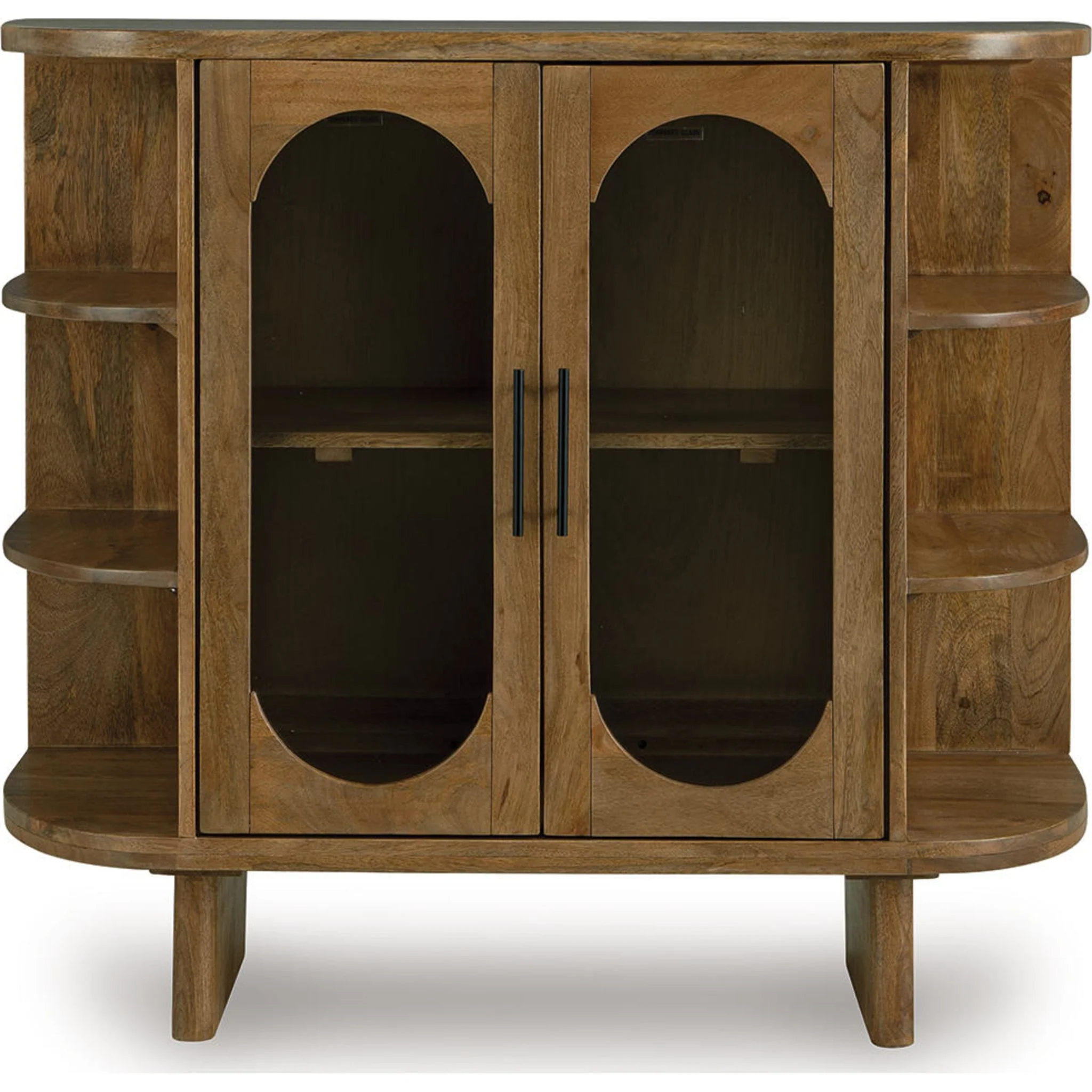 Niall Accent Cabinet - Light Brown - Image 7