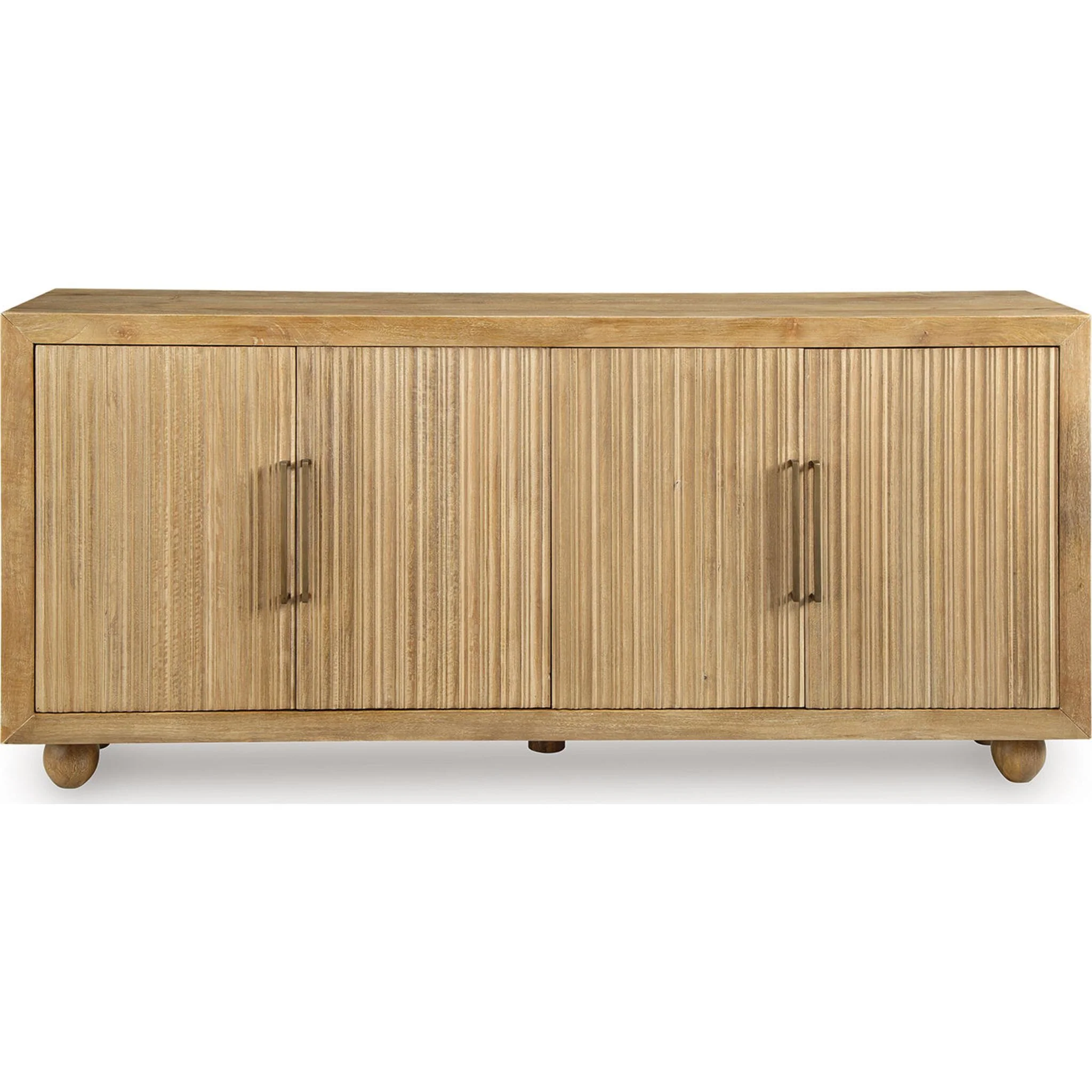 Niam Accent Cabinet - Light Antique Beige - Image 8