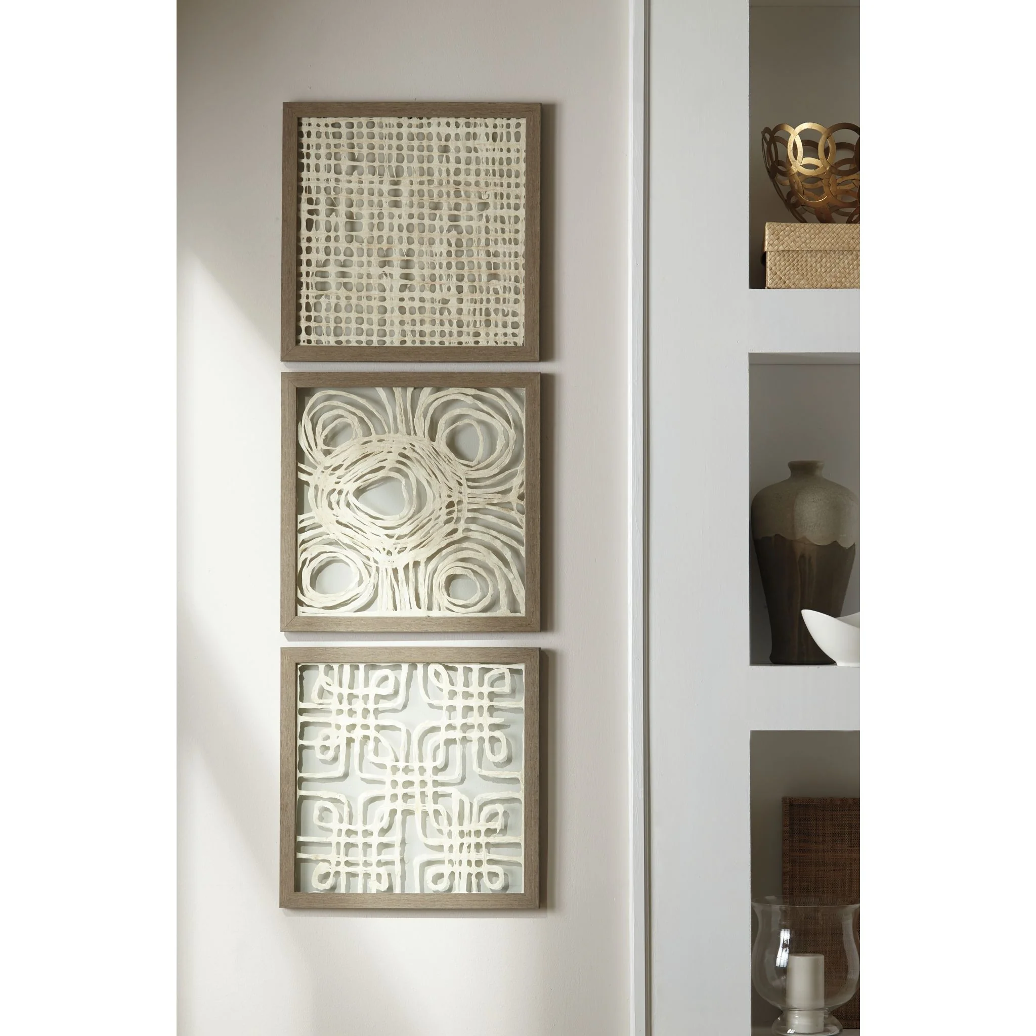 Odella Wall Art (Set of 3) 20.13" x 20.13" - Image 2