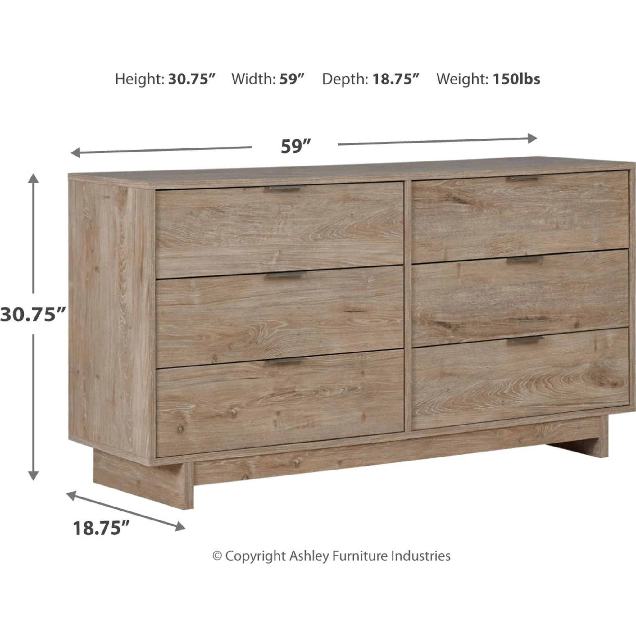 Oliah Dresser - Natural - Image 3