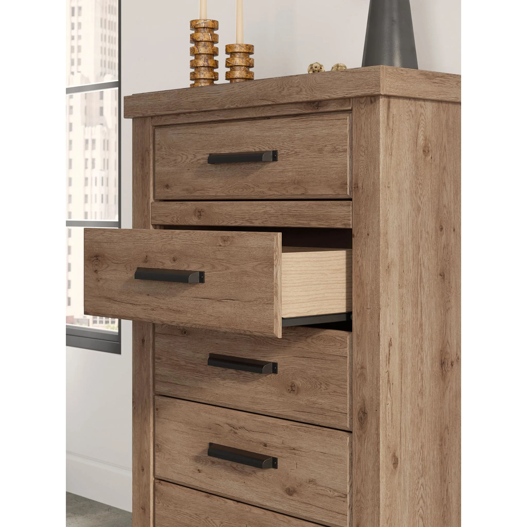 Oliandon Chest - Light Brown - Image 4