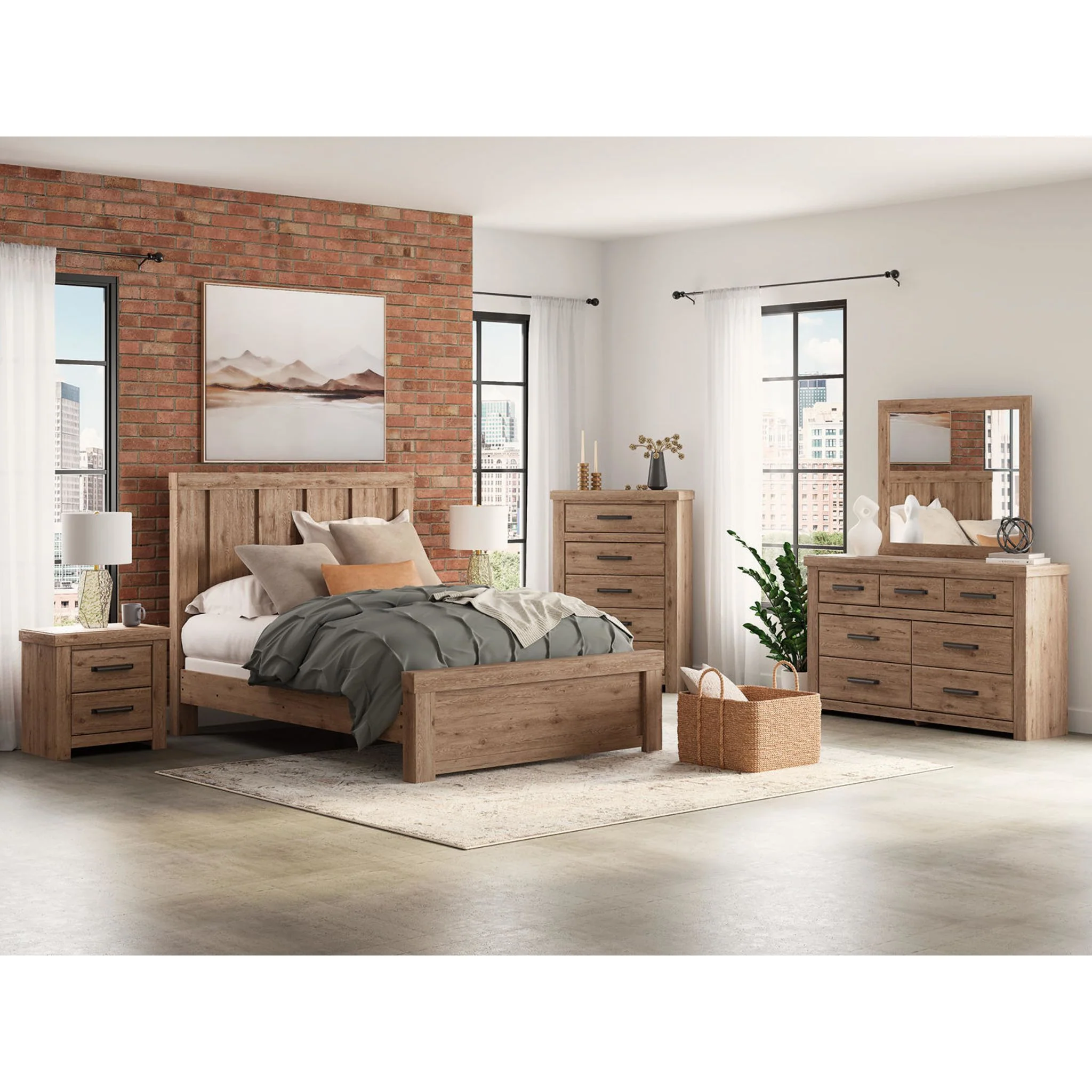 Oliandon Dresser - Light Brown - Image 2
