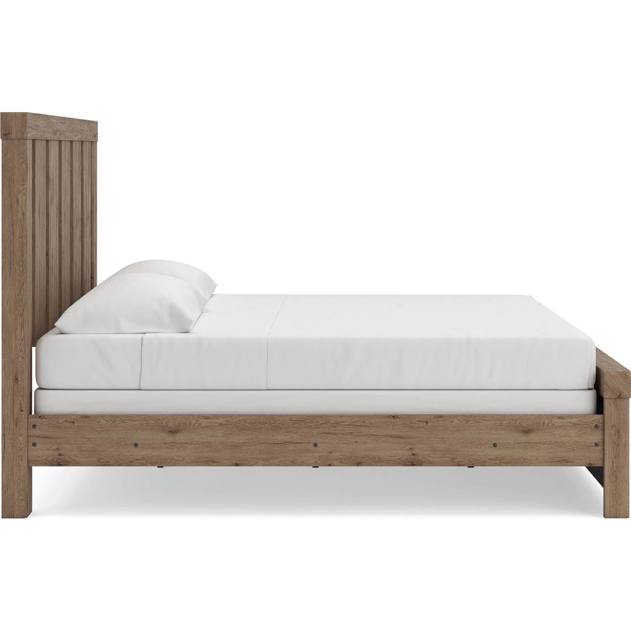 Oliandon King Panel Bed - Light Brown - Image 8