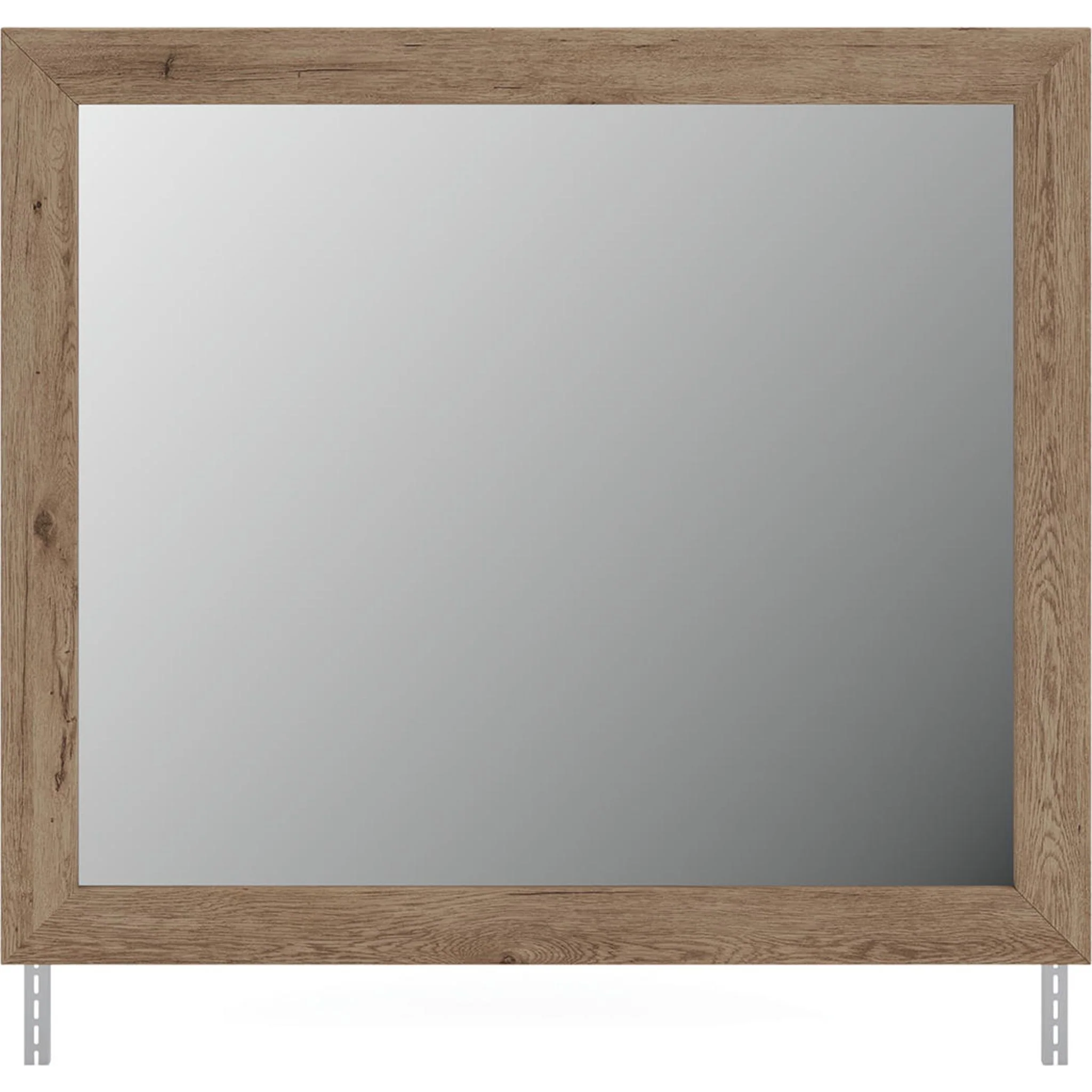 Oliandon Mirror - Light Brown - Image 2