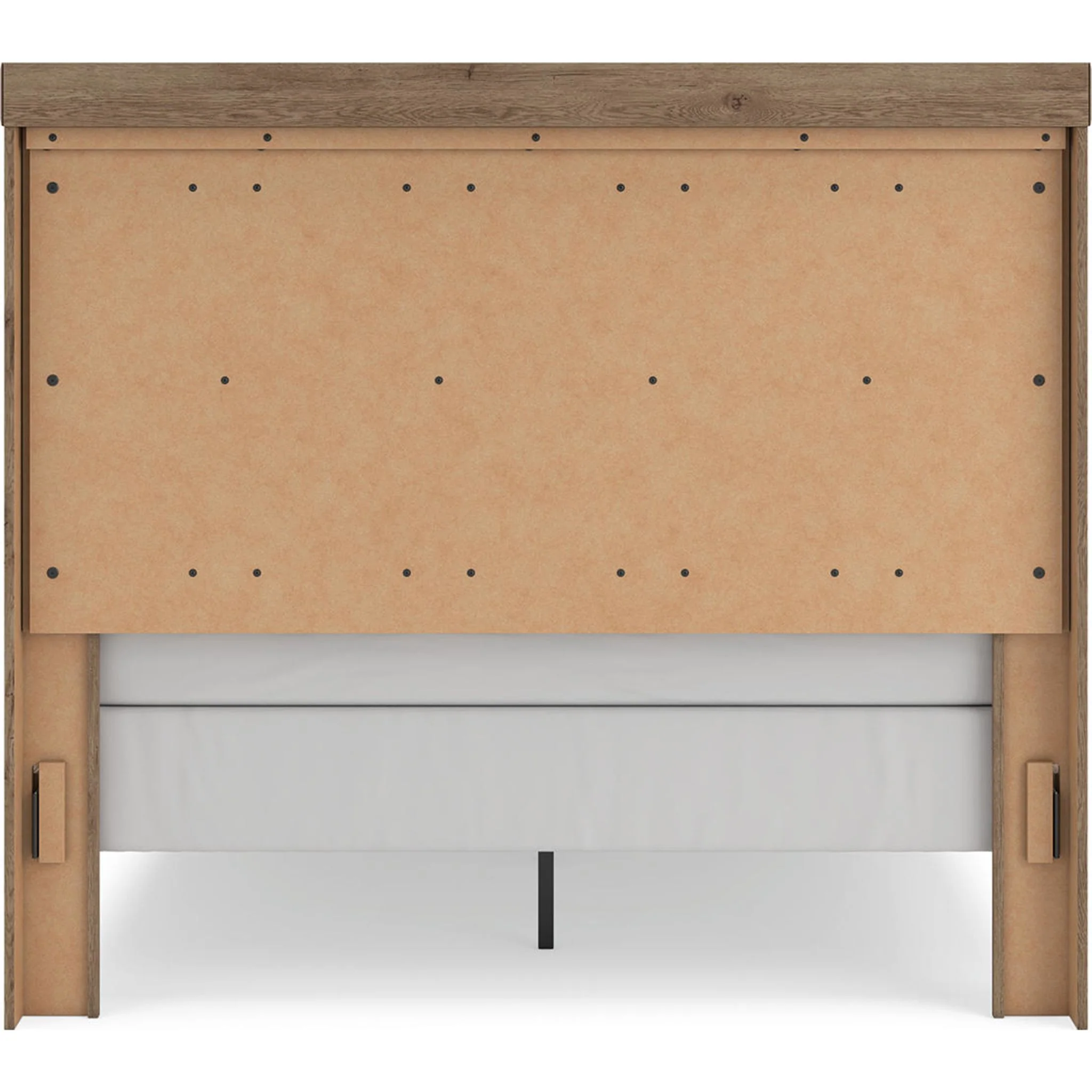 Oliandon Queen Panel Bed - Light Brown - Image 4
