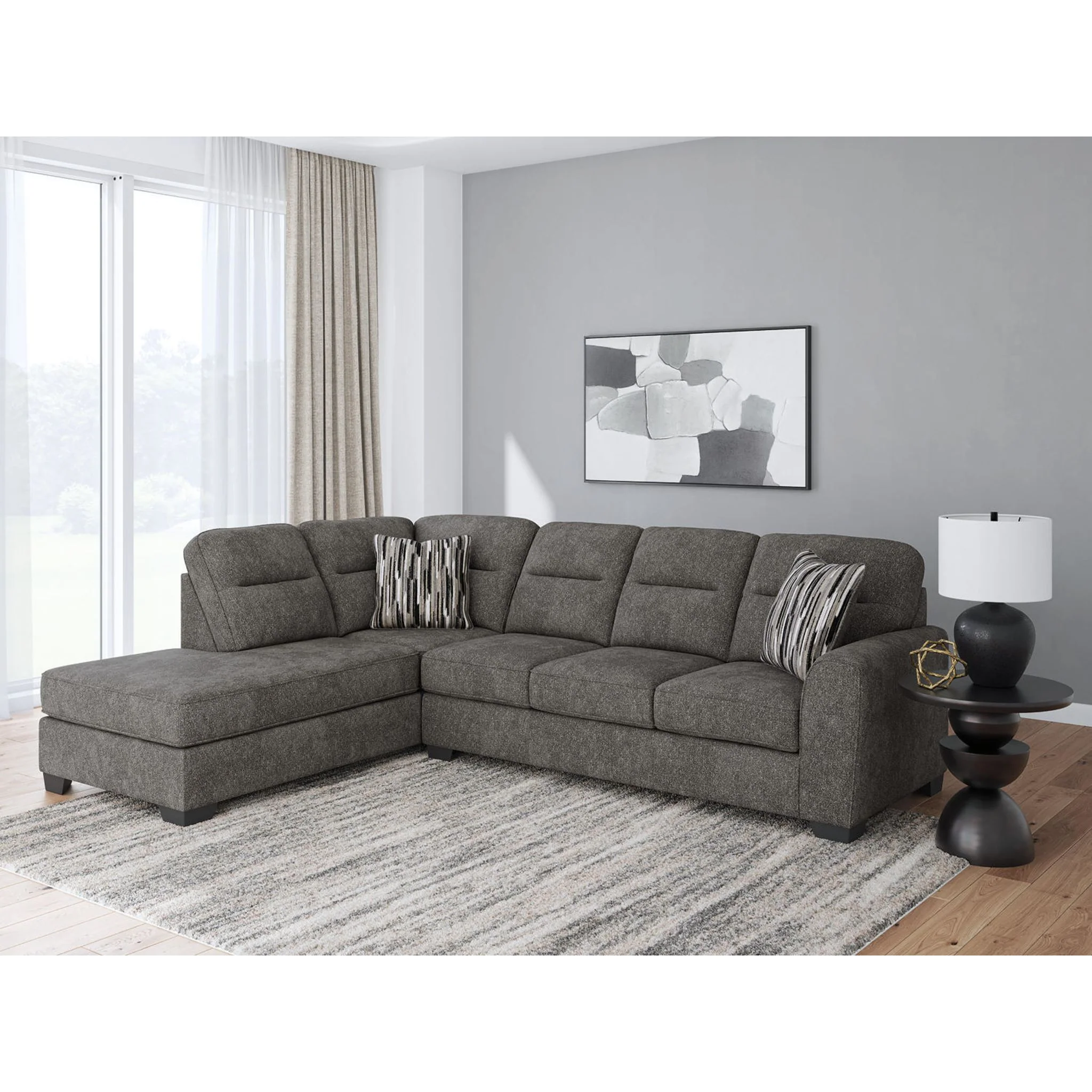 Olten 2 Piece Sectional with Chaise - Image 10