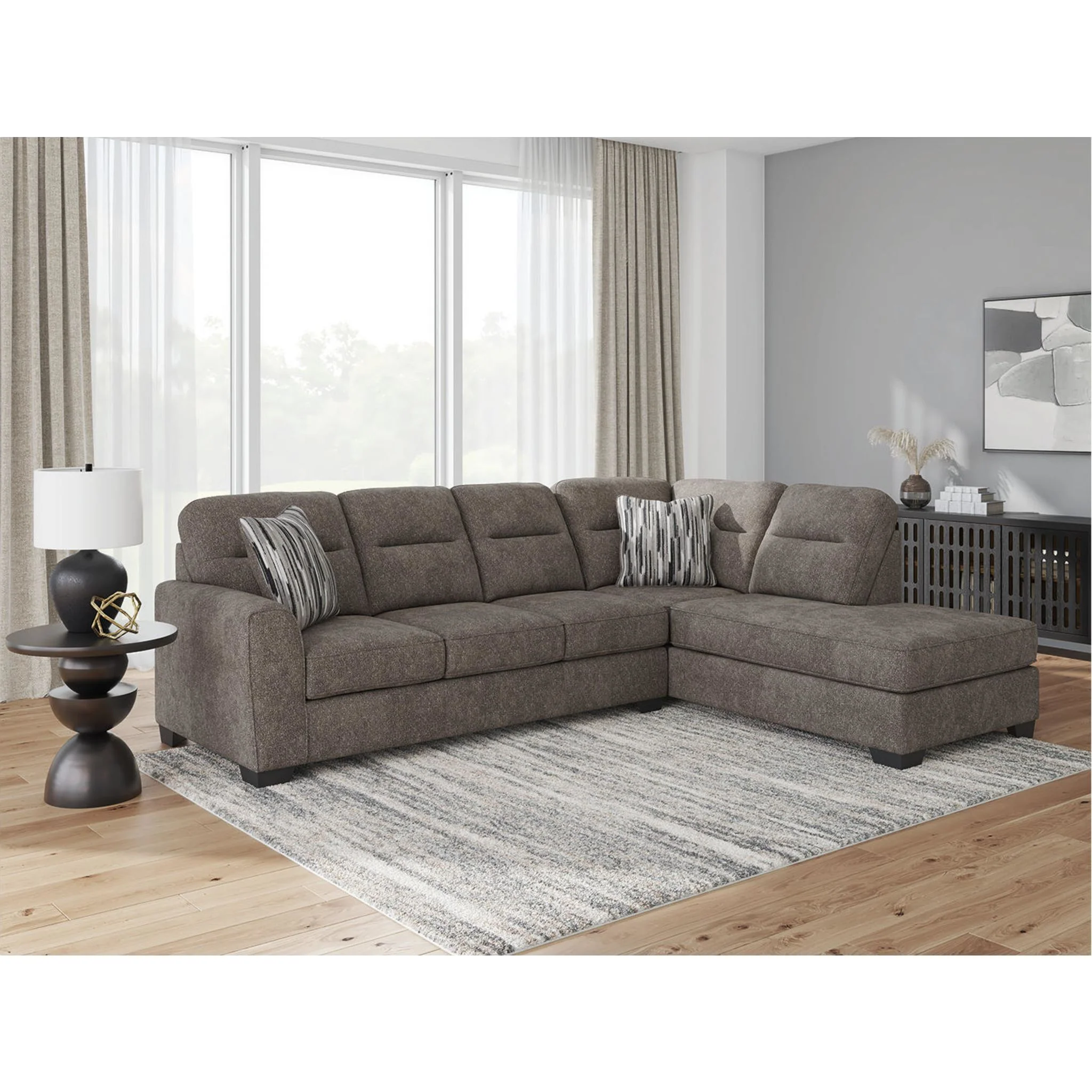 Olten 2 Piece Sectional with Chaise - Image 8