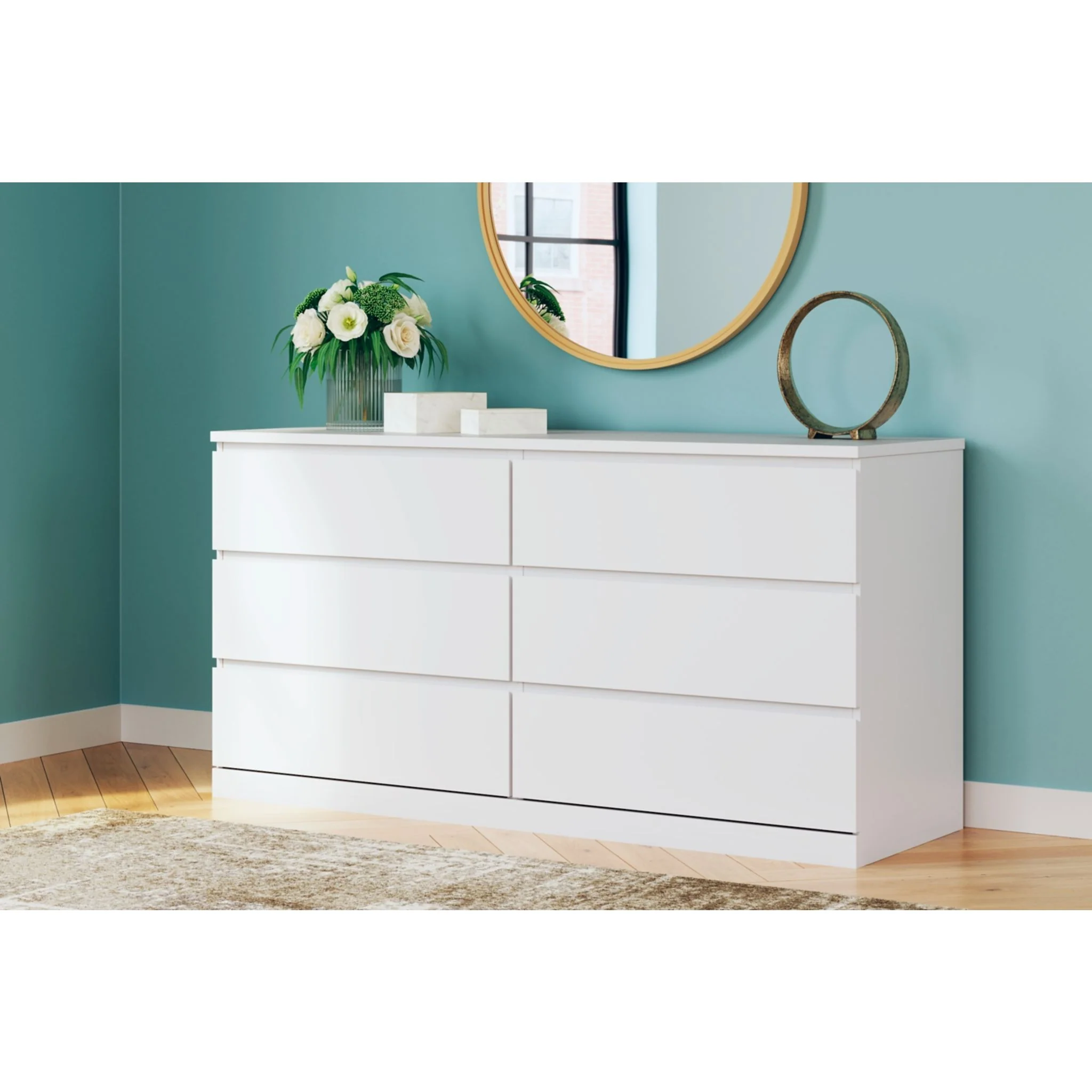 Onita Dresser - White - Image 2