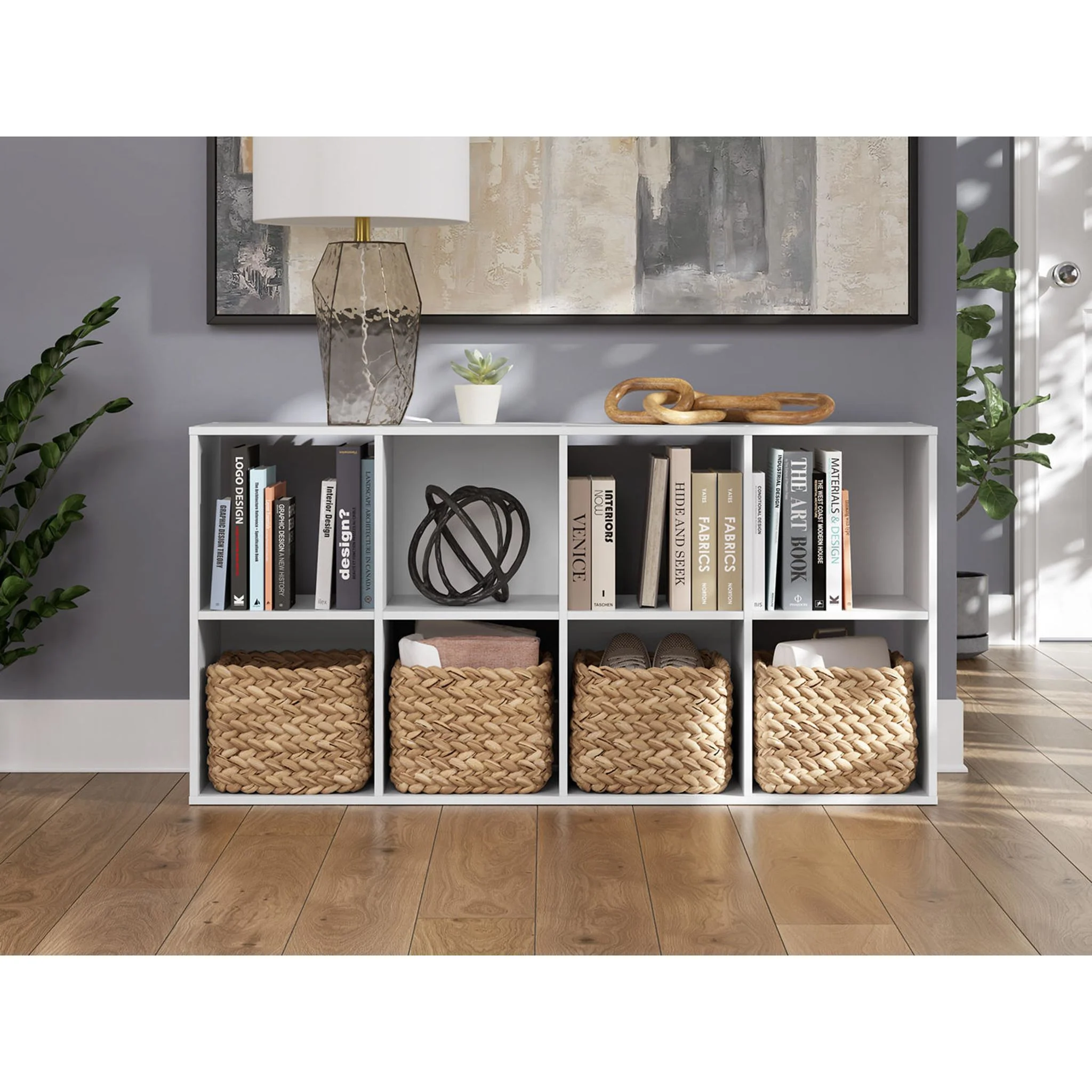 Onita Eight Cube Organizer Bookcase - Image 3