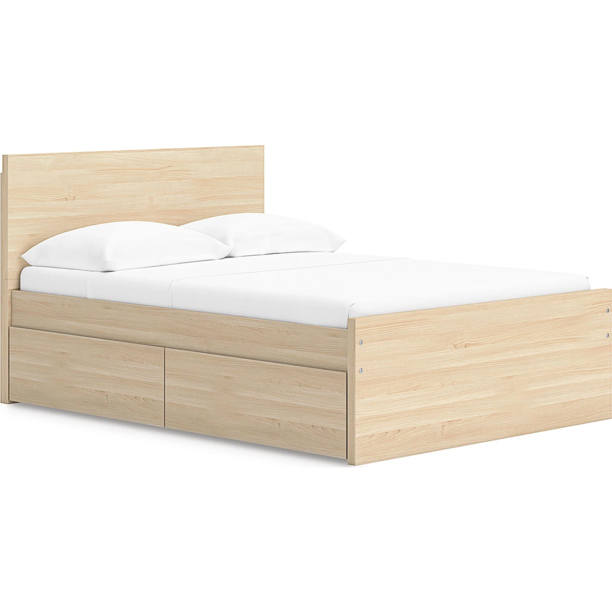 Onita Full Storage Bed - Natural