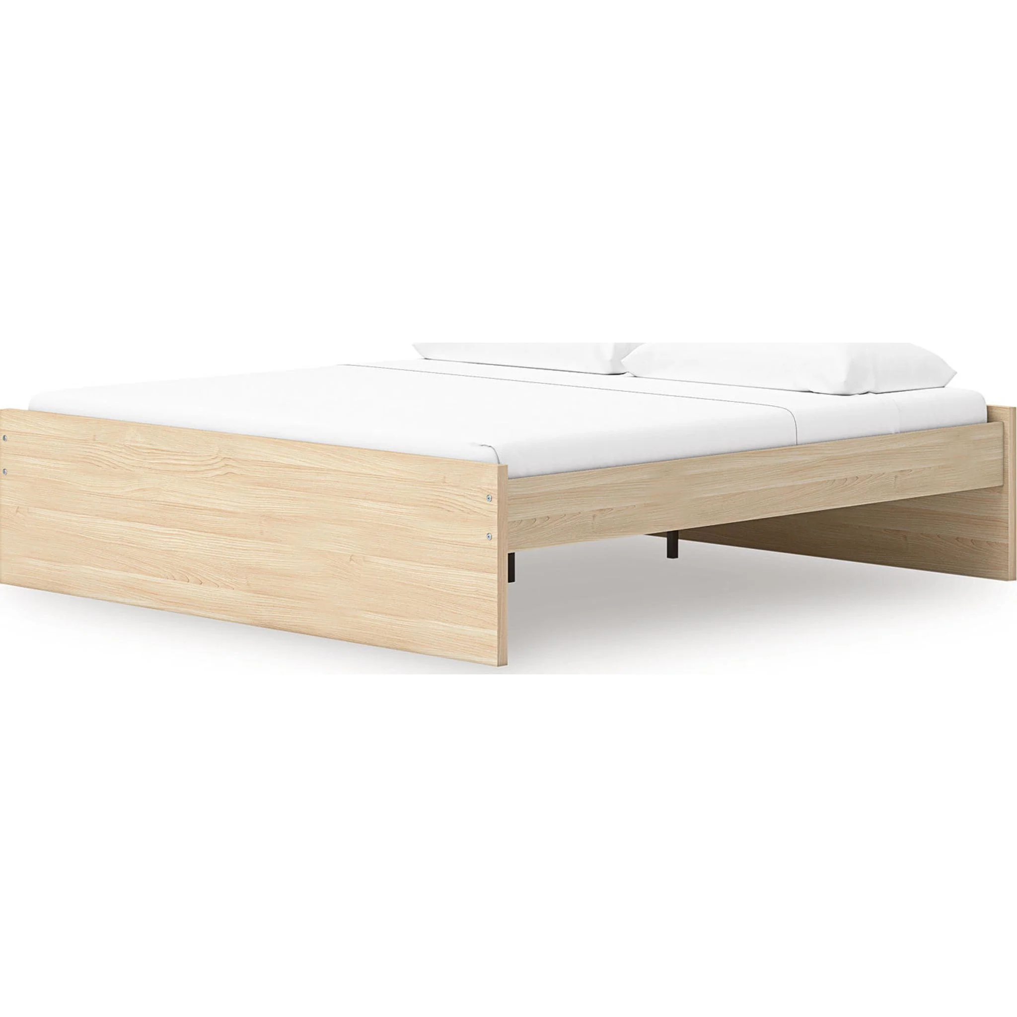 Onita King Platform Bed - Natural - Image 3