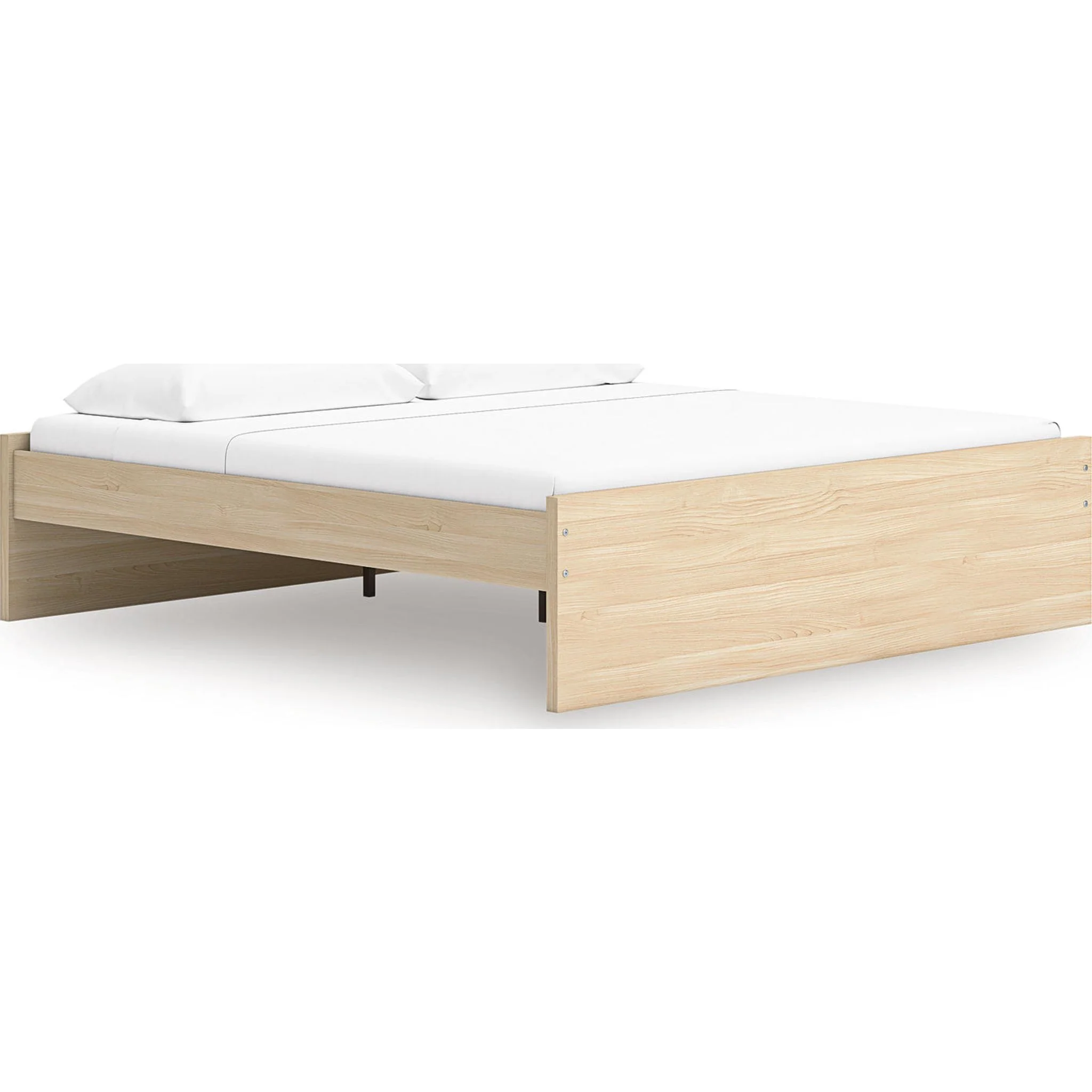 Onita King Platform Bed - Natural - Image 5