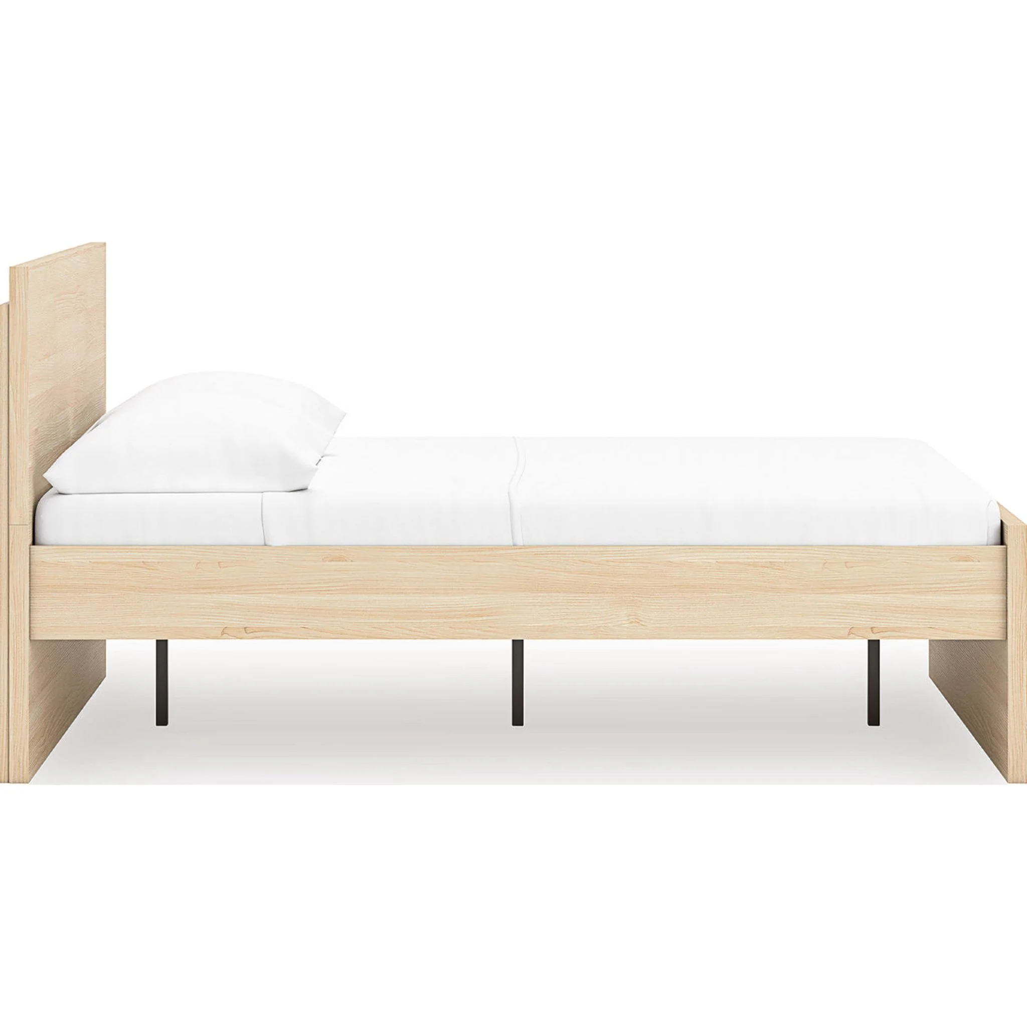 Onita King Platform Bed - Natural - Image 9