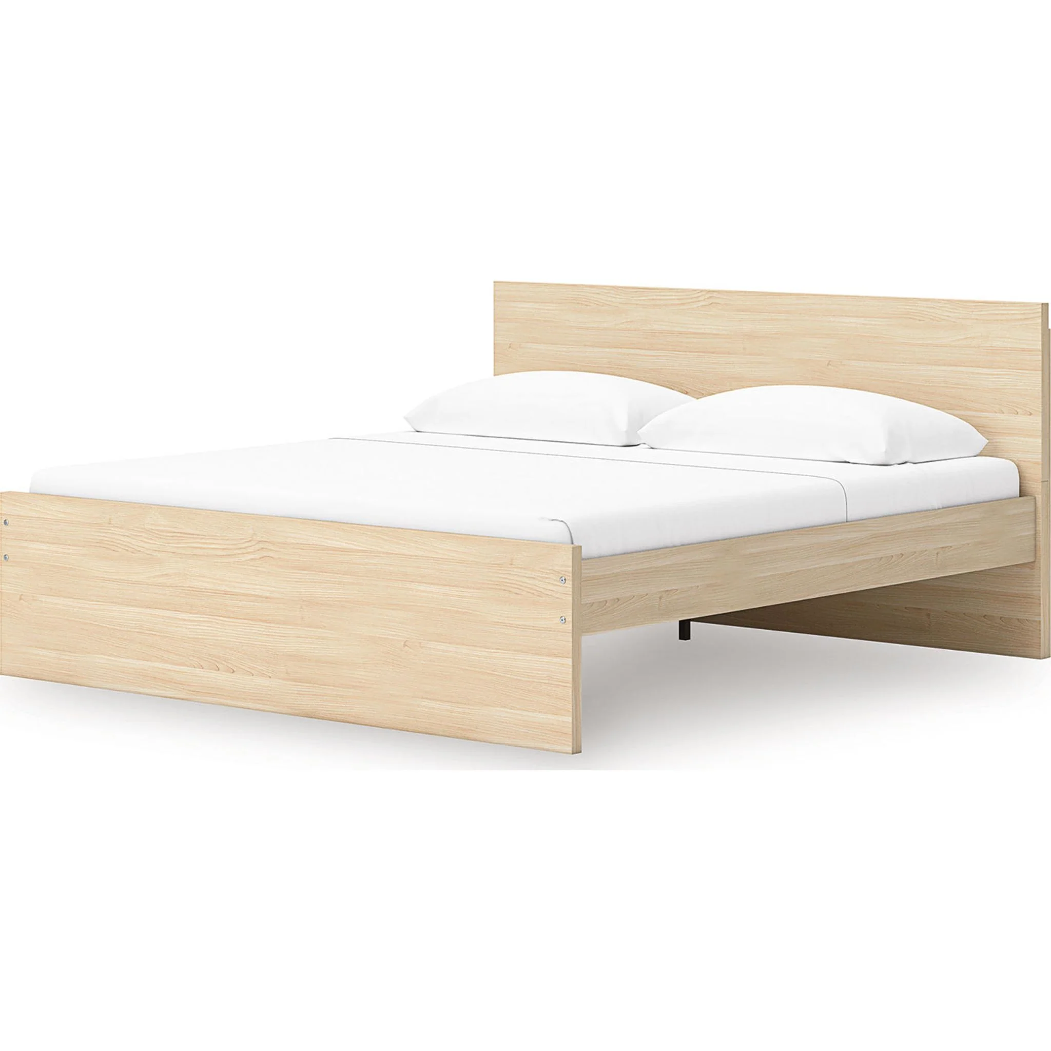 Onita King Storage Bed - Natural - Image 3