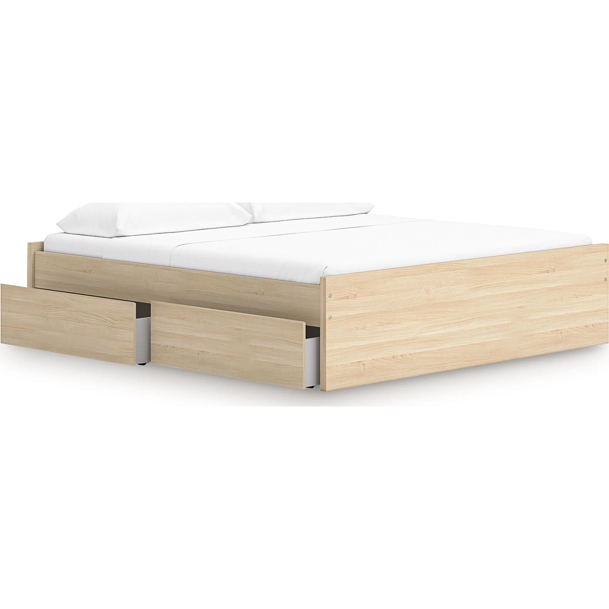 Onita King Storage Bed - Natural - Image 5