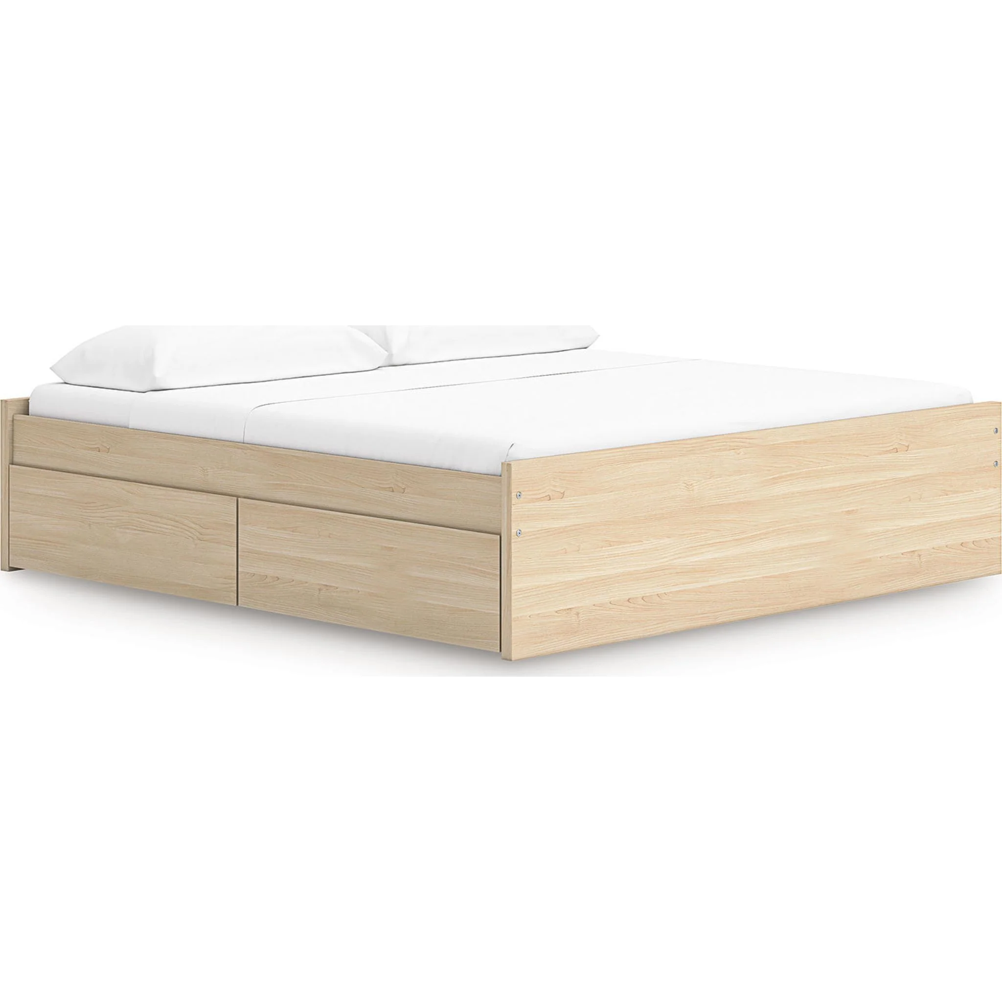 Onita King Storage Bed - Natural - Image 6