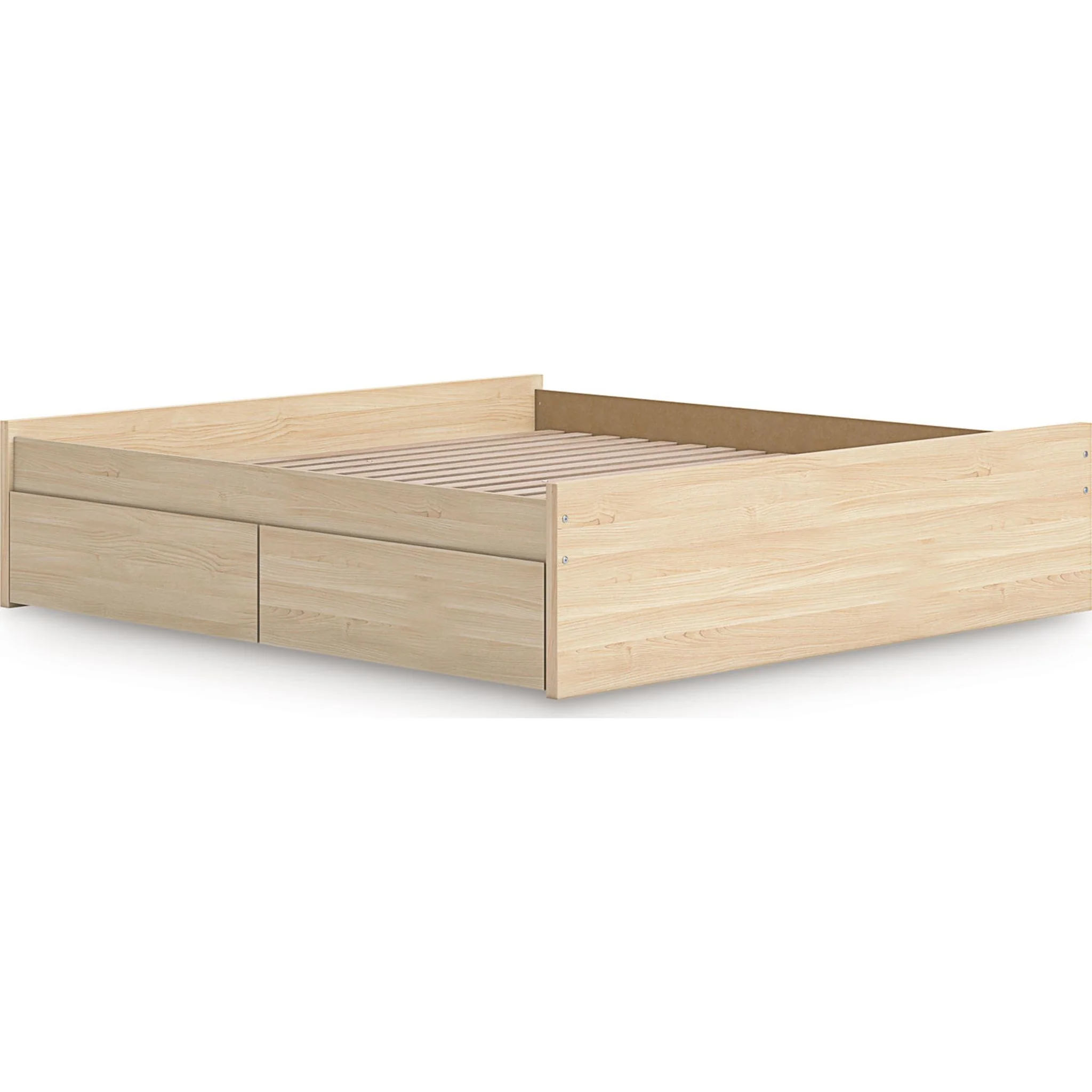 Onita King Storage Bed - Natural - Image 4