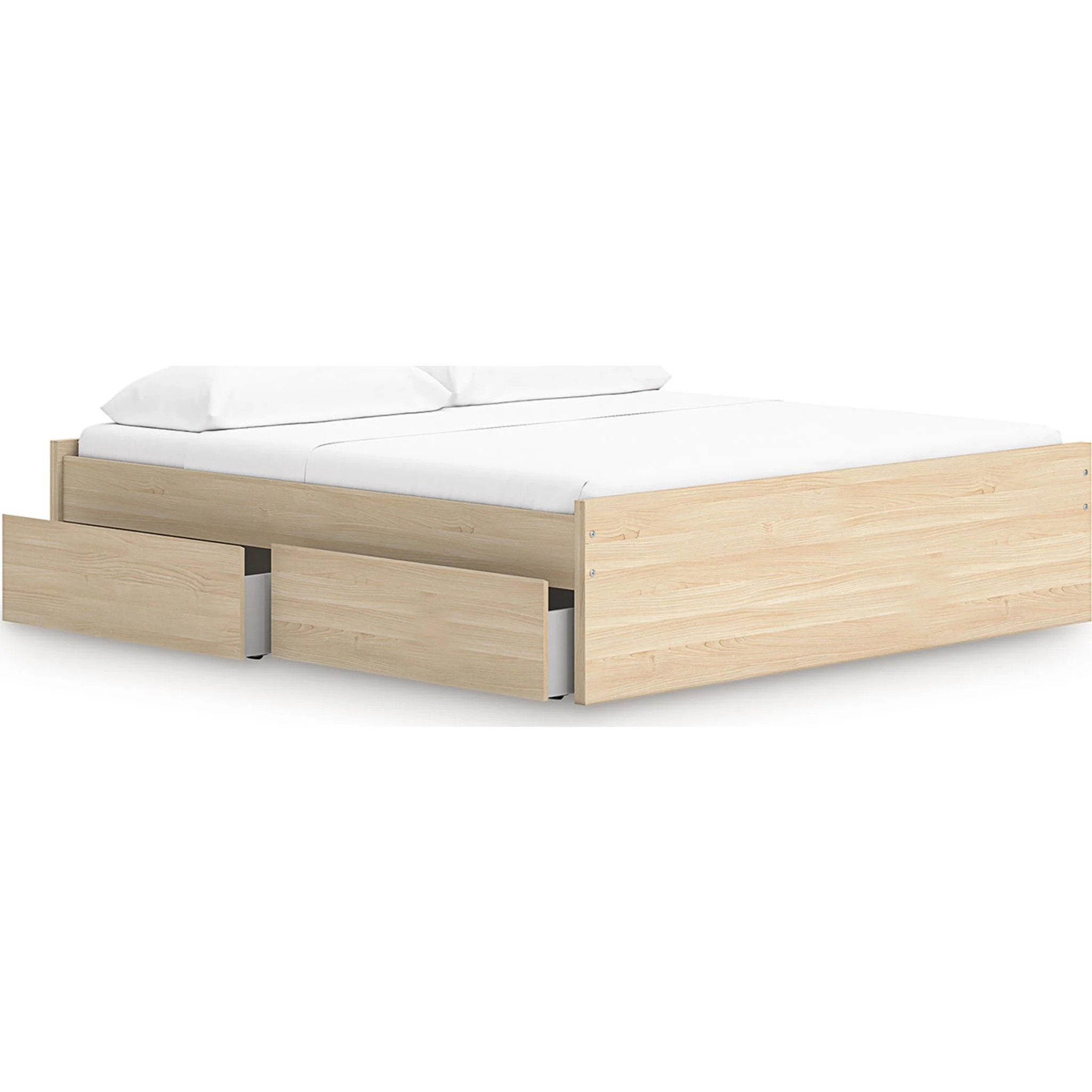 Onita King Storage Bed - Natural - Image 5