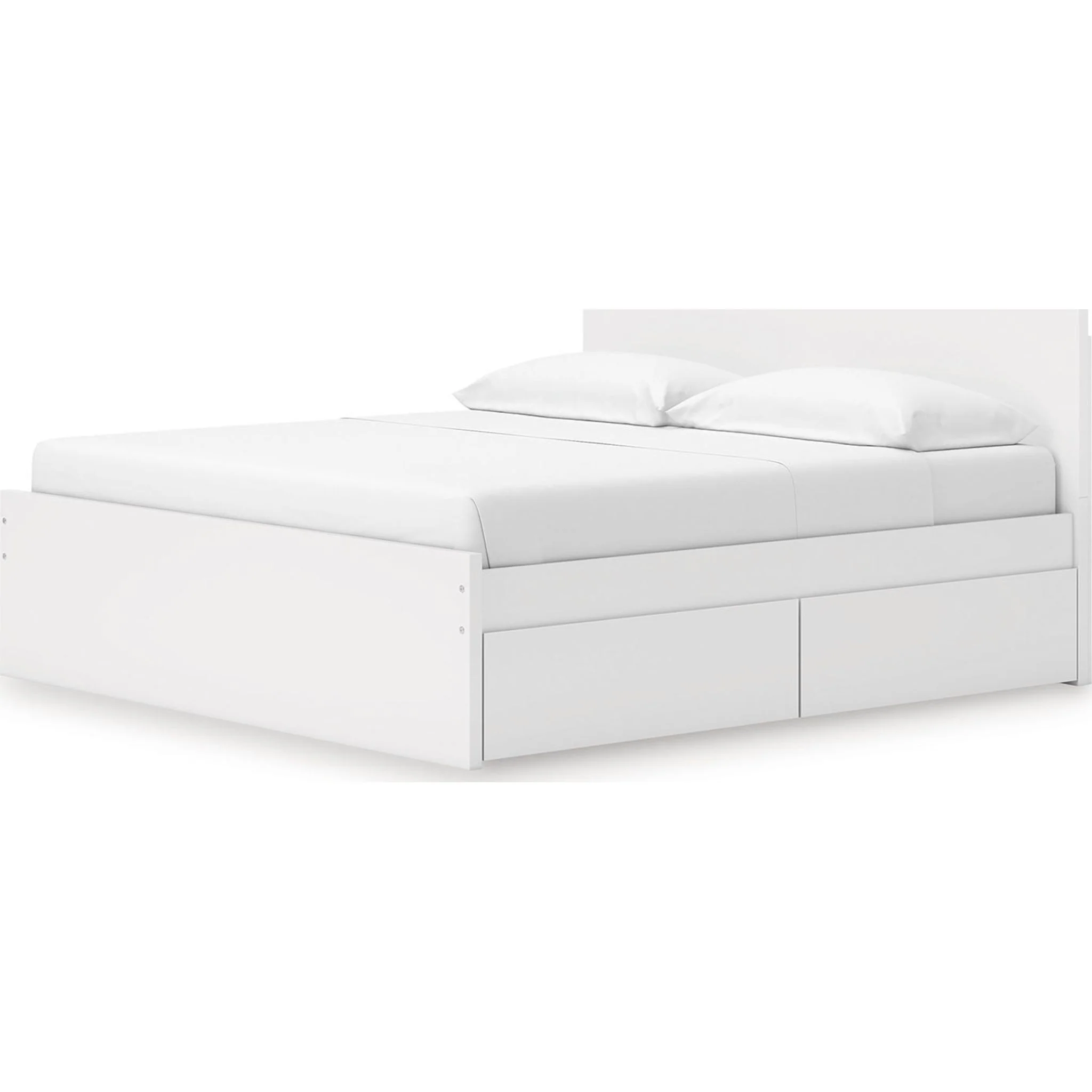Onita King Storage Bed - White - Image 3