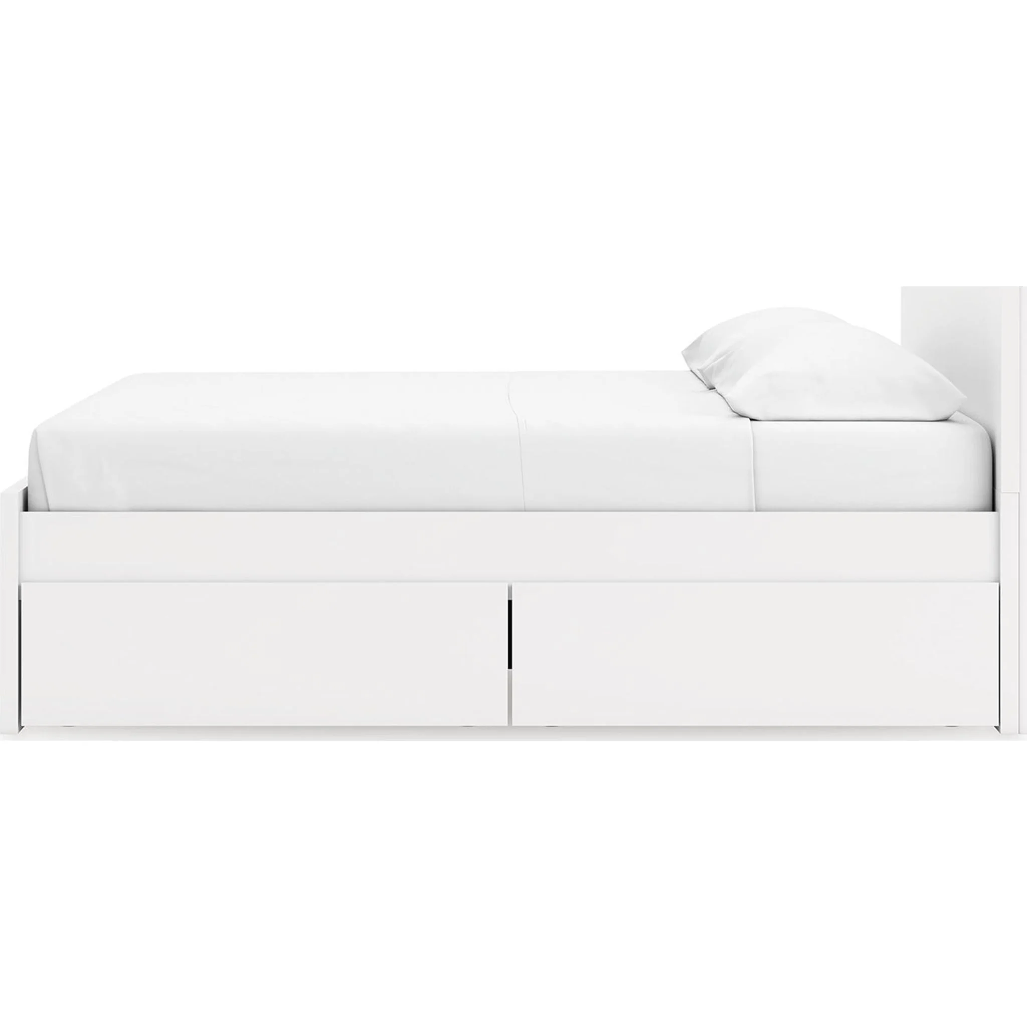 Onita King Storage Bed - White - Image 9