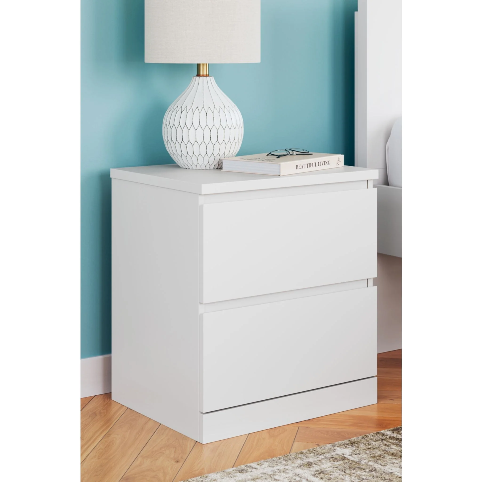 Onita Nightstand - White - Image 2