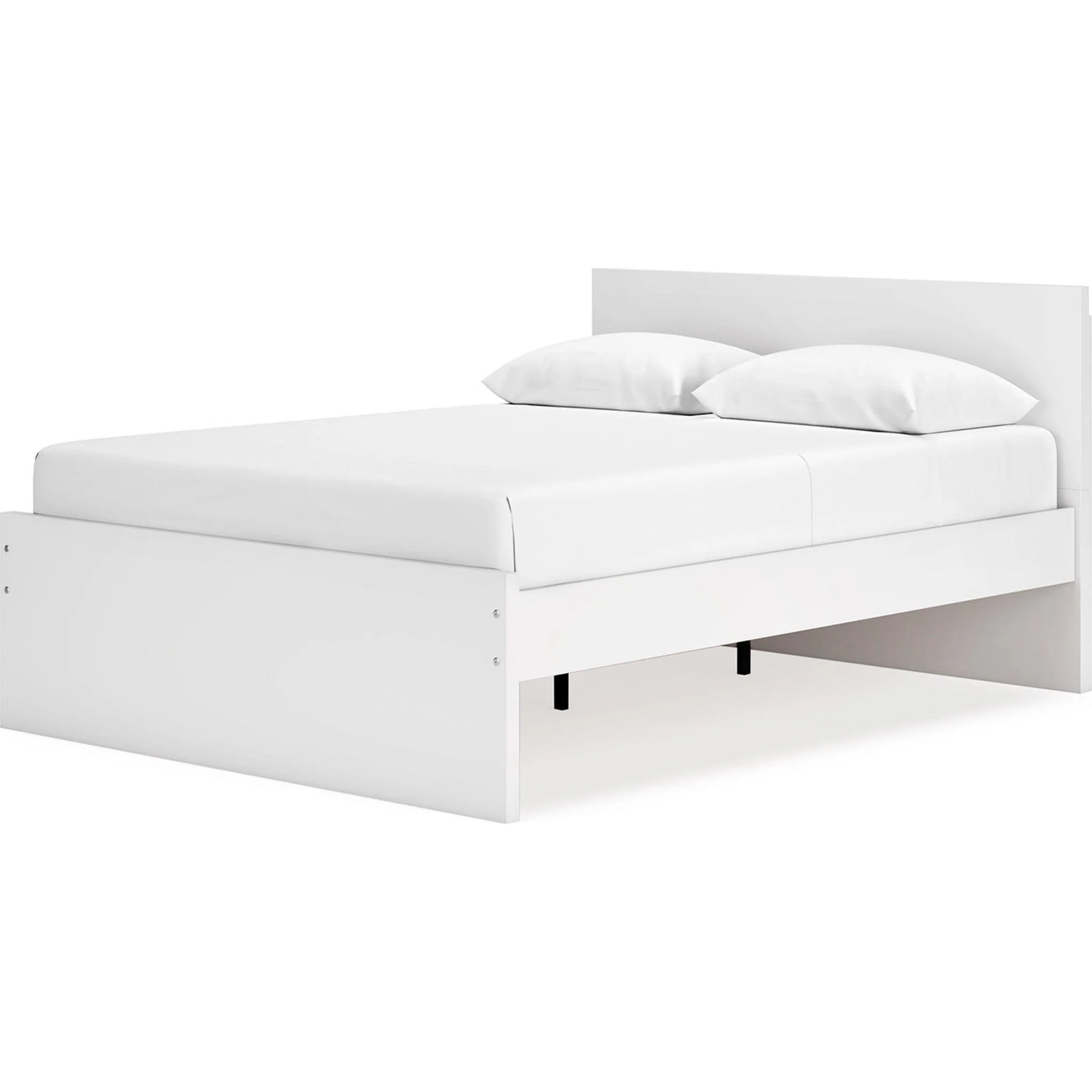 Onita Queen Platform Bed - White - Image 3