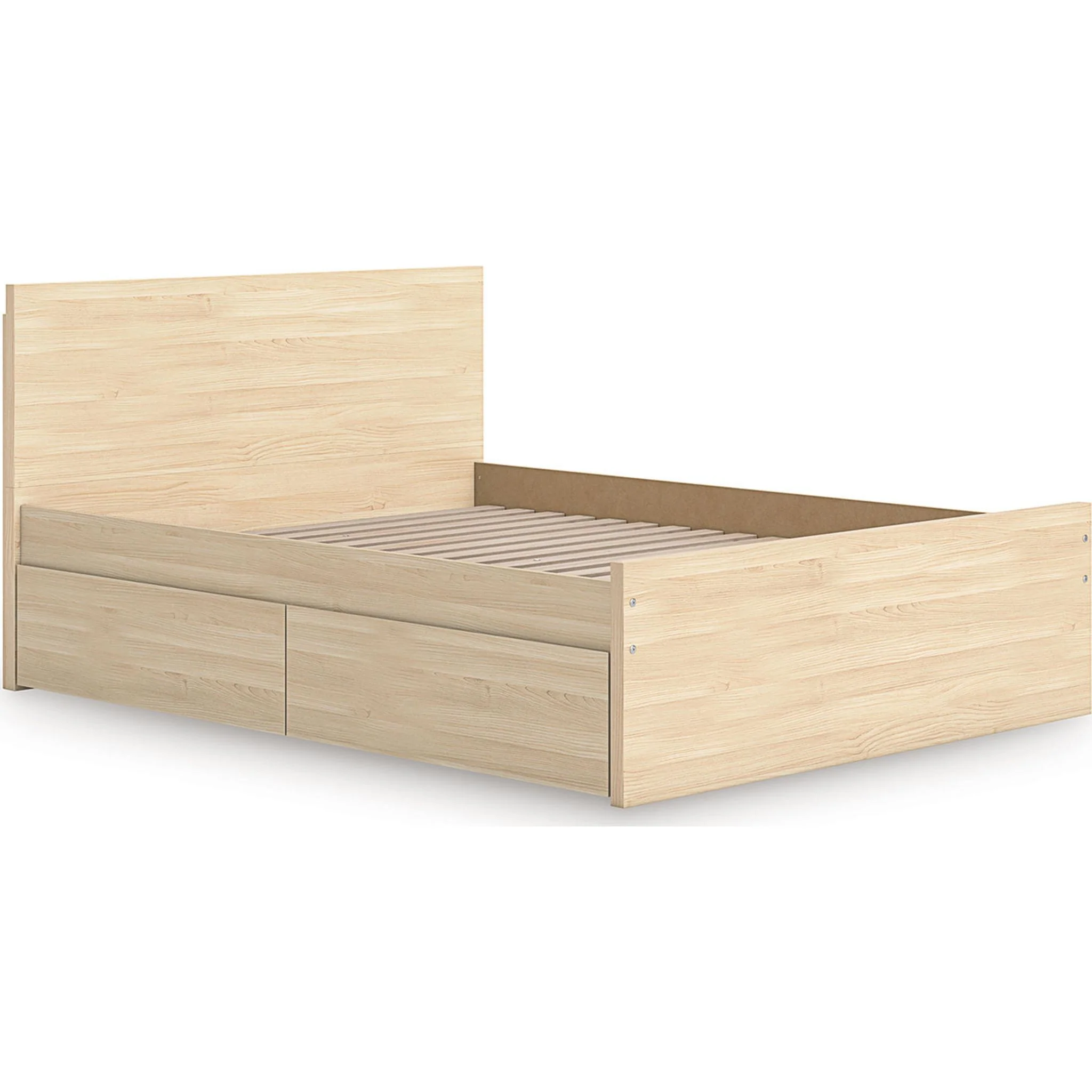 Onita Queen Storage Bed - Natural - Image 4